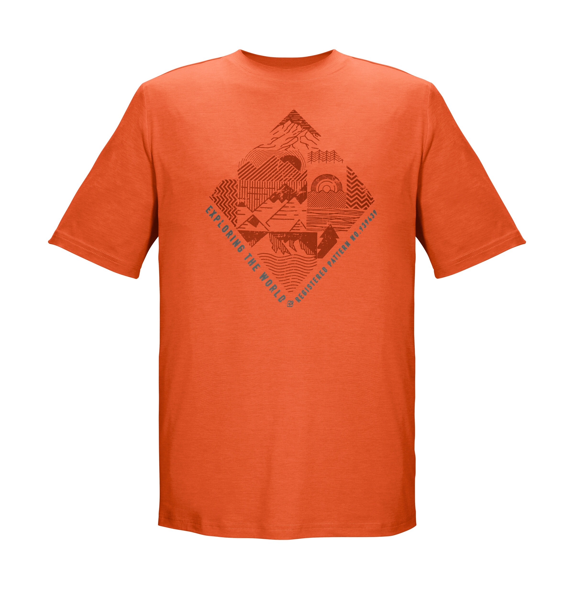 Killtec T-Shirt »KOS 24 MN TSHRT« Feuchtigkeitstransportierend, schnelltrocknend, Adventure-Print