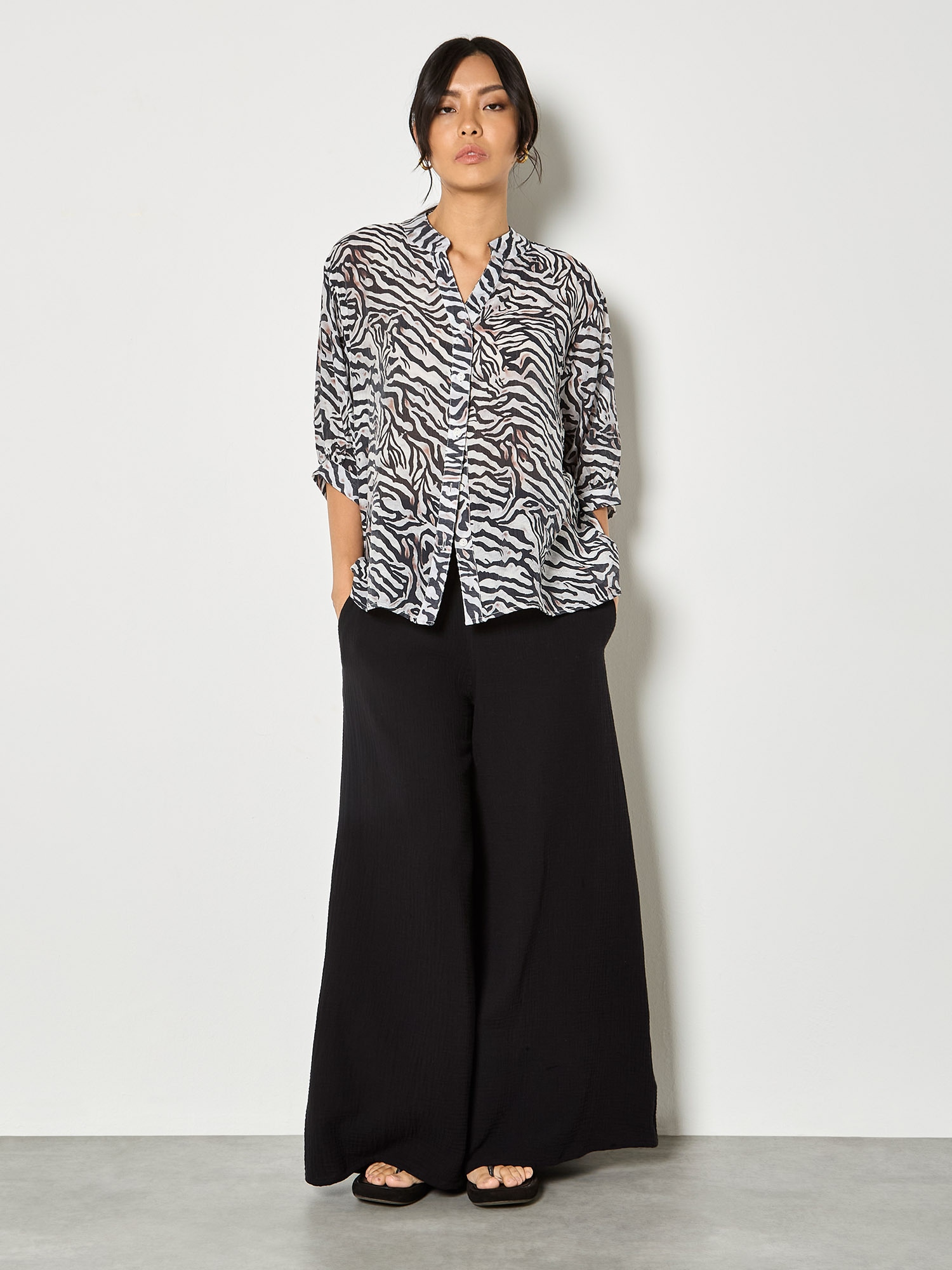 Apricot Klassische Bluse »Bluse« Druck