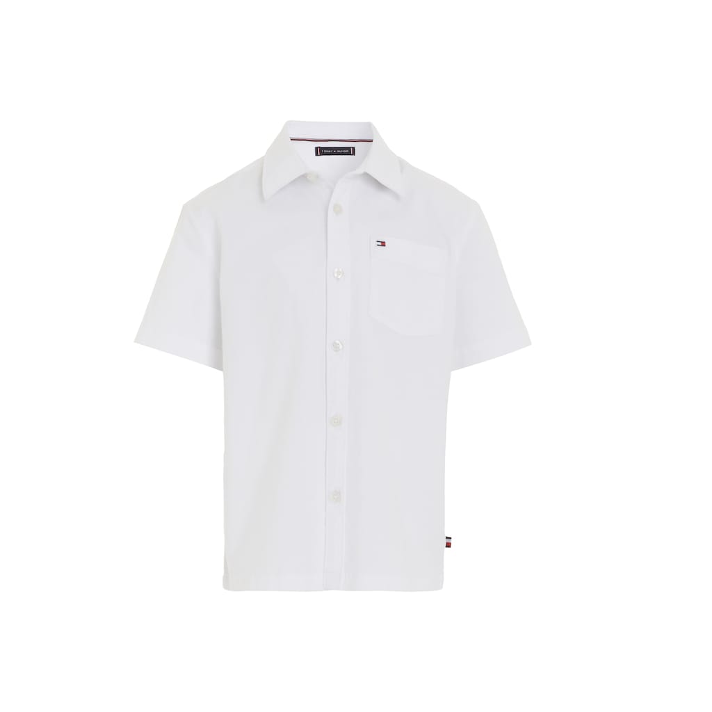 Tommy Hilfiger Kurzarmhemd »SOLID OXFORD SHIRT S/S«
