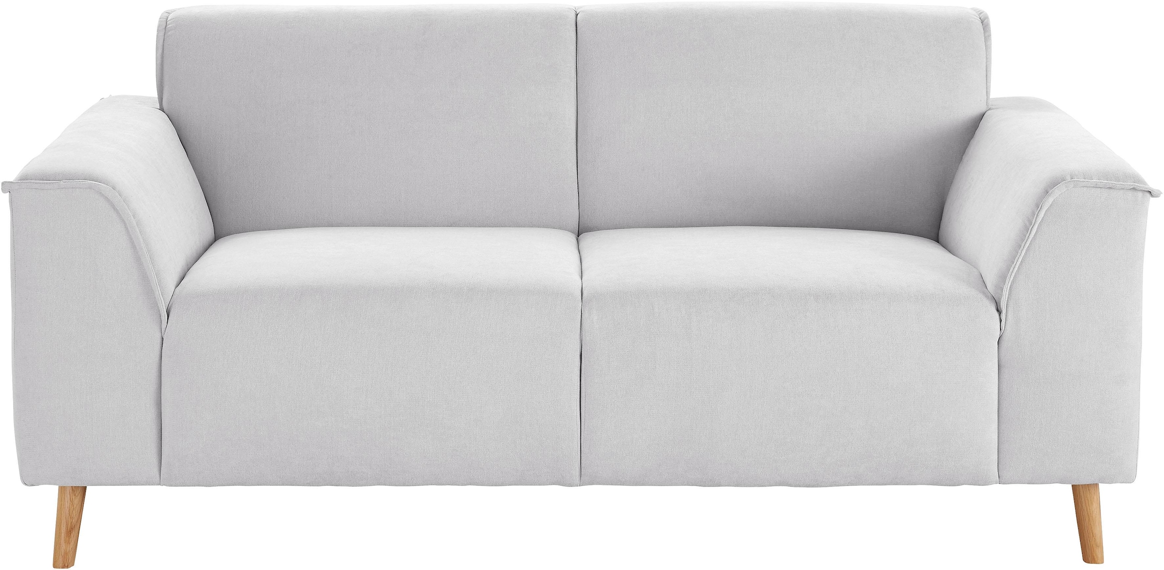 Home affaire 2-Sitzer »Janek Scandic Design, elegant und zeitlos« mit Federkern und Keder in scandinavischem Design