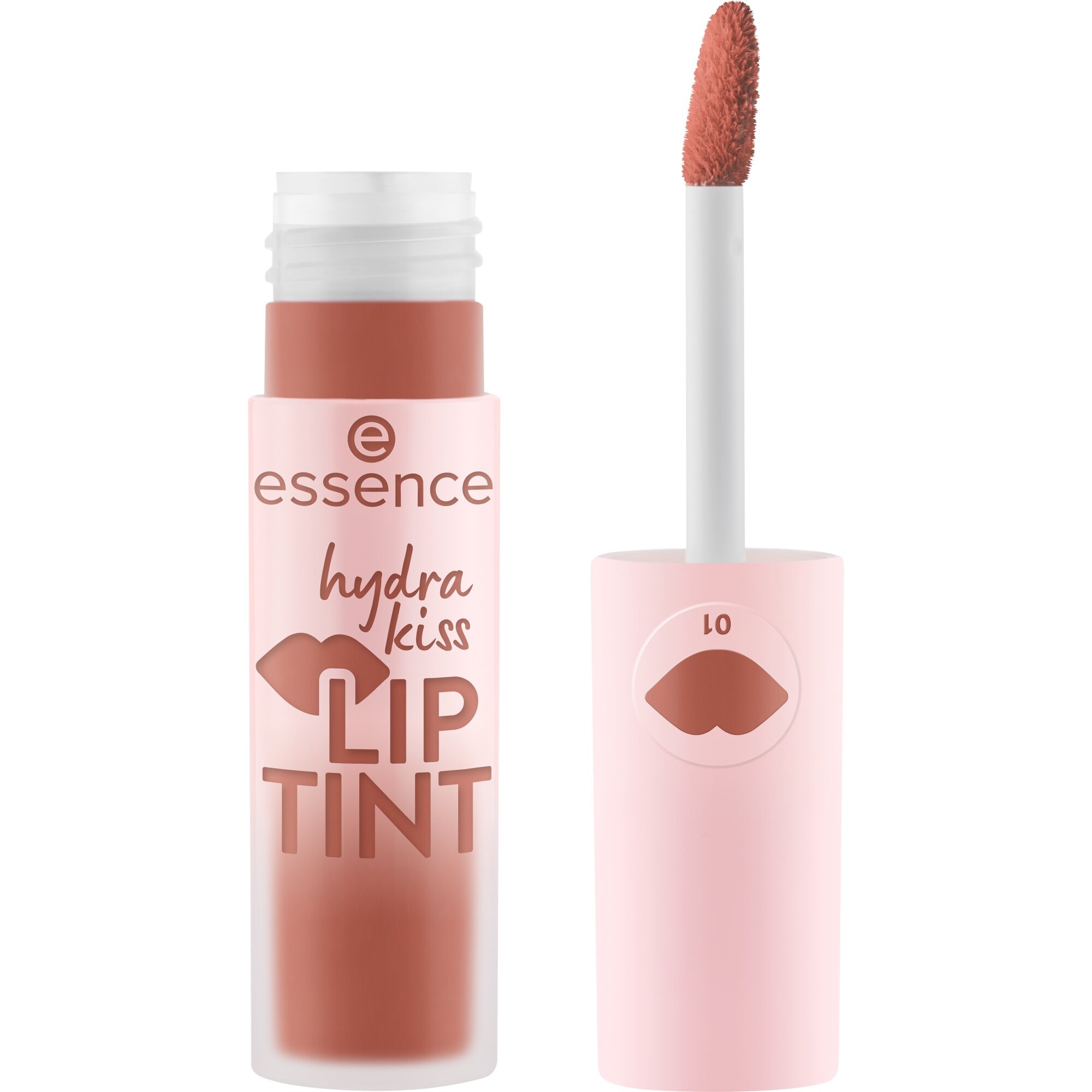 Essence Lippenstift »hydra kiss LIP TINT«, (Set, 3 tlg.), 3-tlg., hohe Deckkraft, glänzend