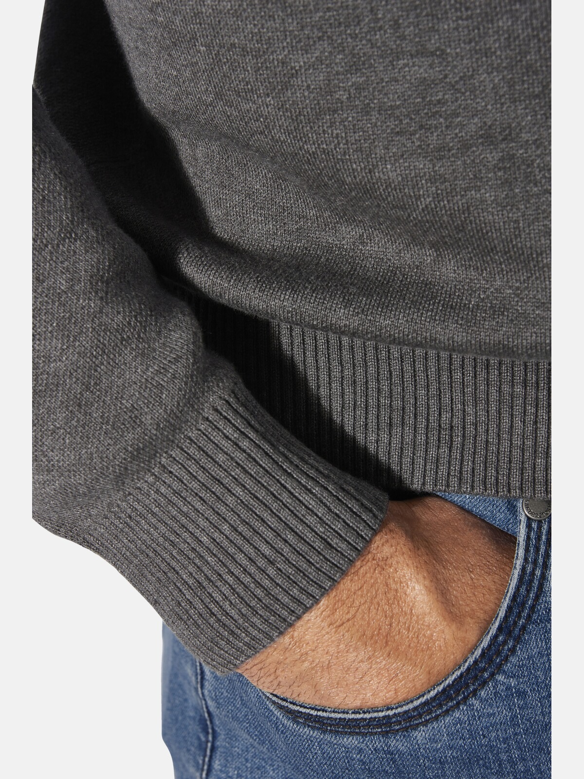Jan Vanderstorm Rundhalspullover »Pullover TORE«