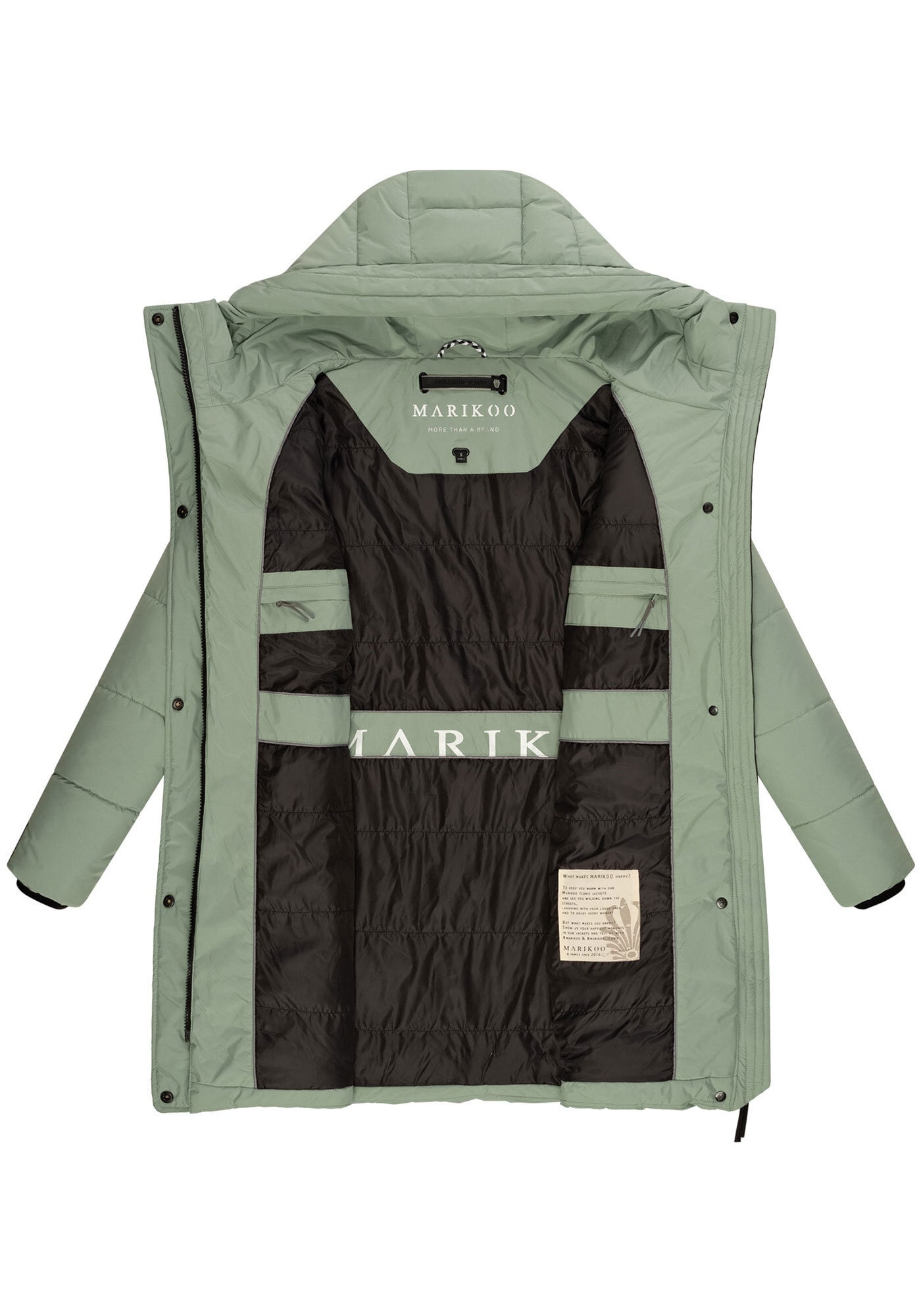 Marikoo Winterjacke »Marikoo Karumikoo XVI Damen Winterjacke B987«
