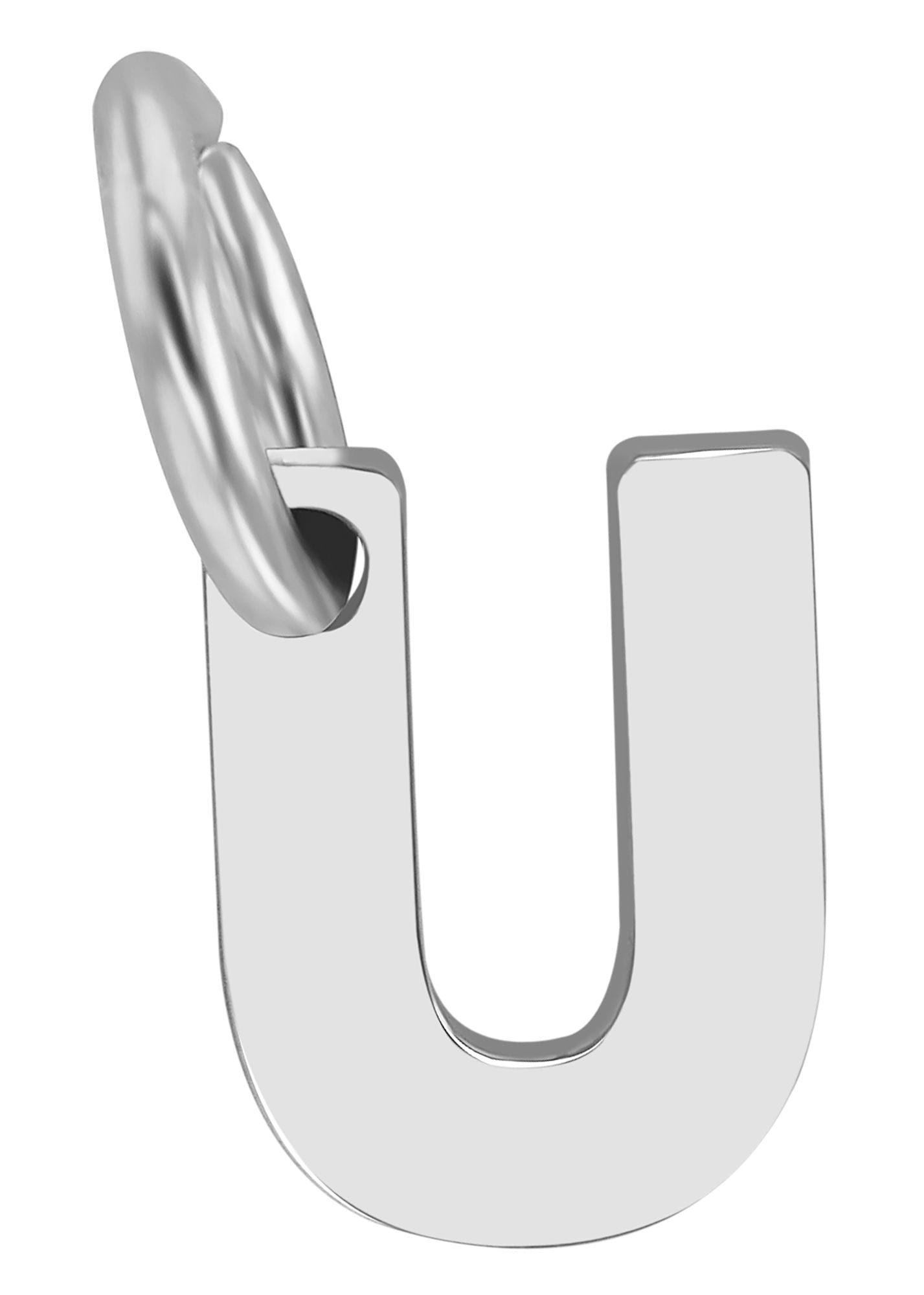 Adelia´s Buchstabenanhänger »Unisex Anhänger ¿ Buchstabe N Buchstabenanhänger aus 925 Silber«