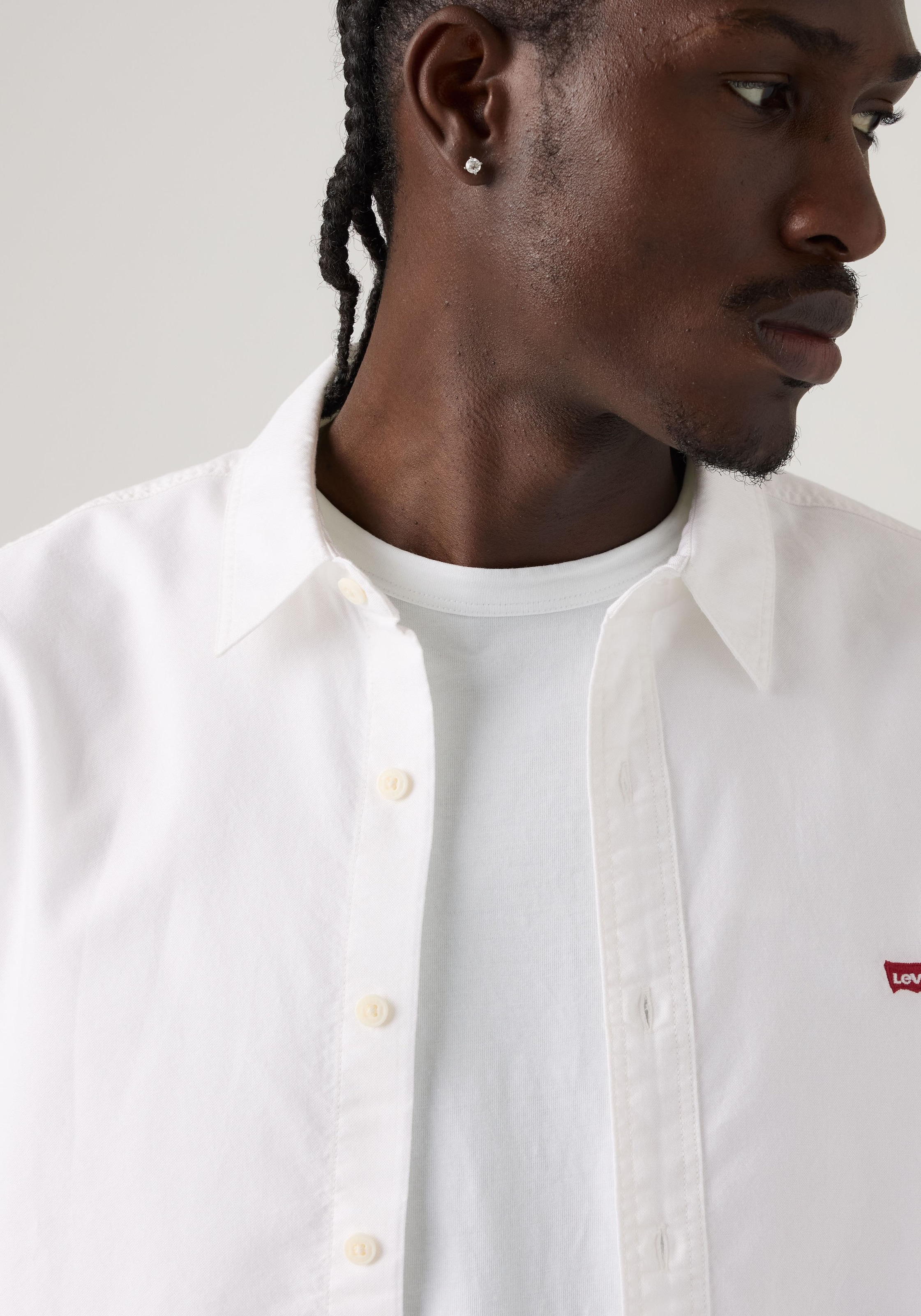 Levi's® Langarmhemd »CLS BATTERY HM SHIRT - STANDARD« mit abgerundetem Saum