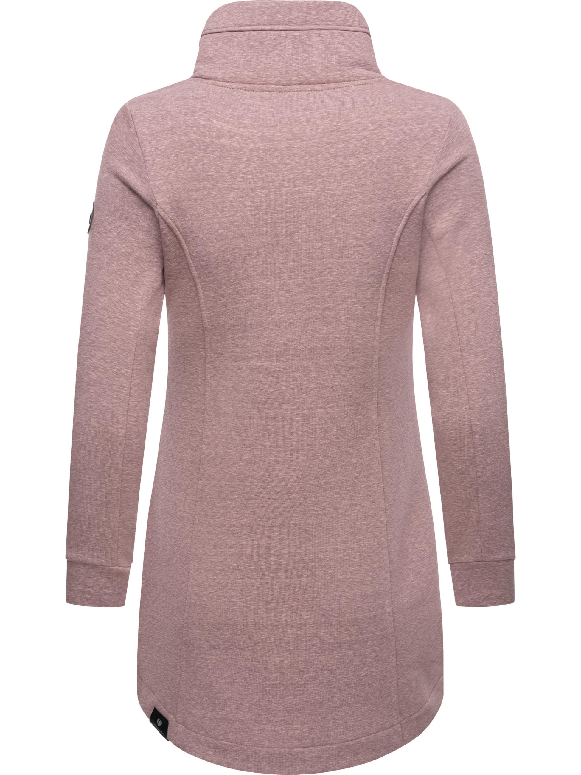 Ragwear Kurzjacke »Sweatjacke Letrice«, ohne Kapuze, Sportliche Zip-Jacke mit hohem Kragen