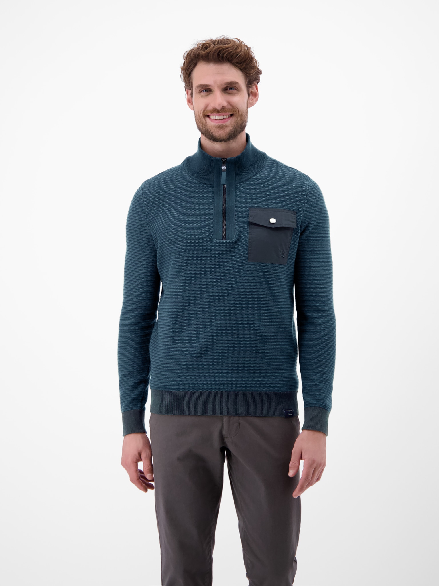 LERROS Troyer in Struktur-Strick-Optik