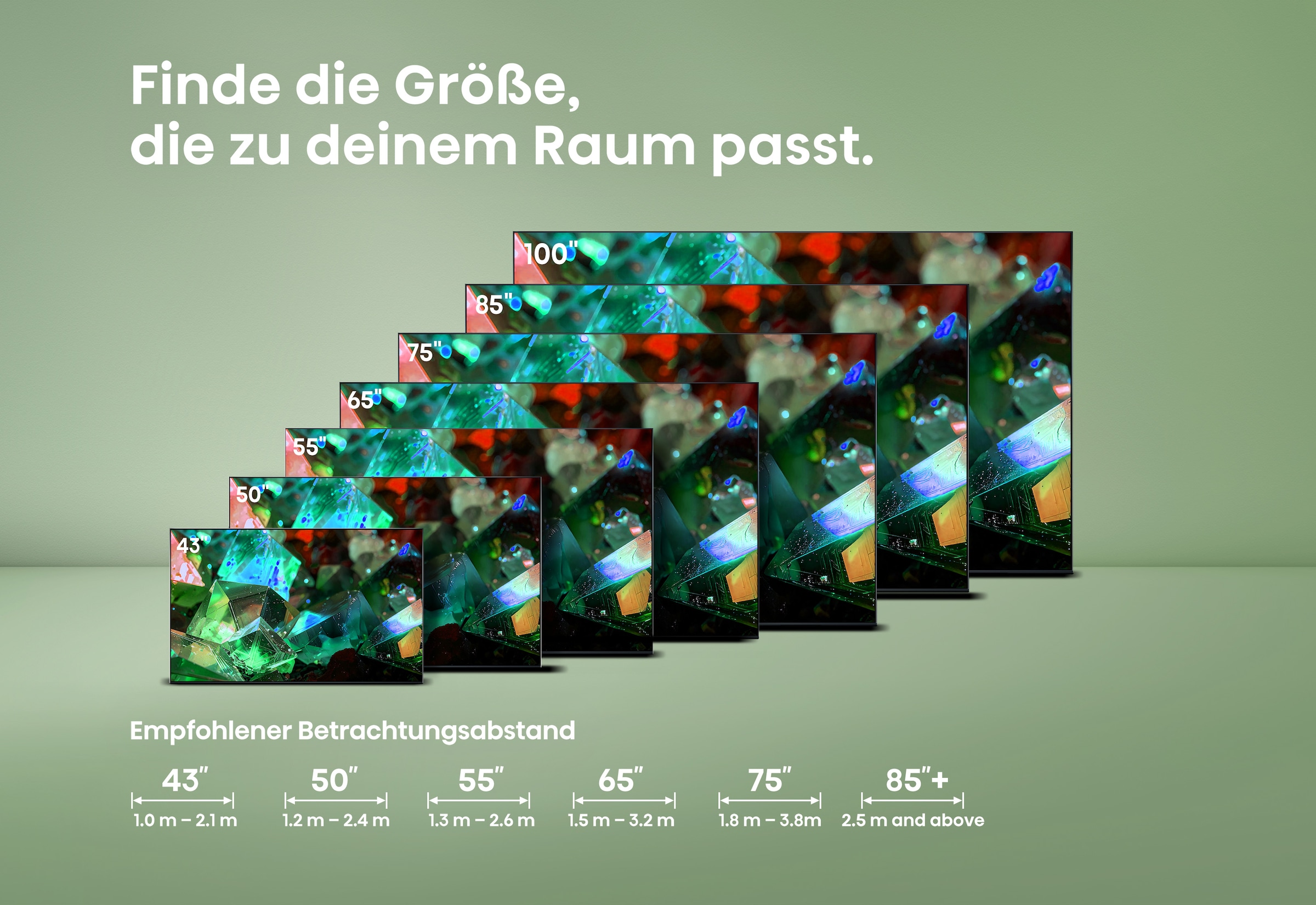 Hisense QLED-Fernseher »100E7DS PRO« 253 cm/100 ″ Smart-TV