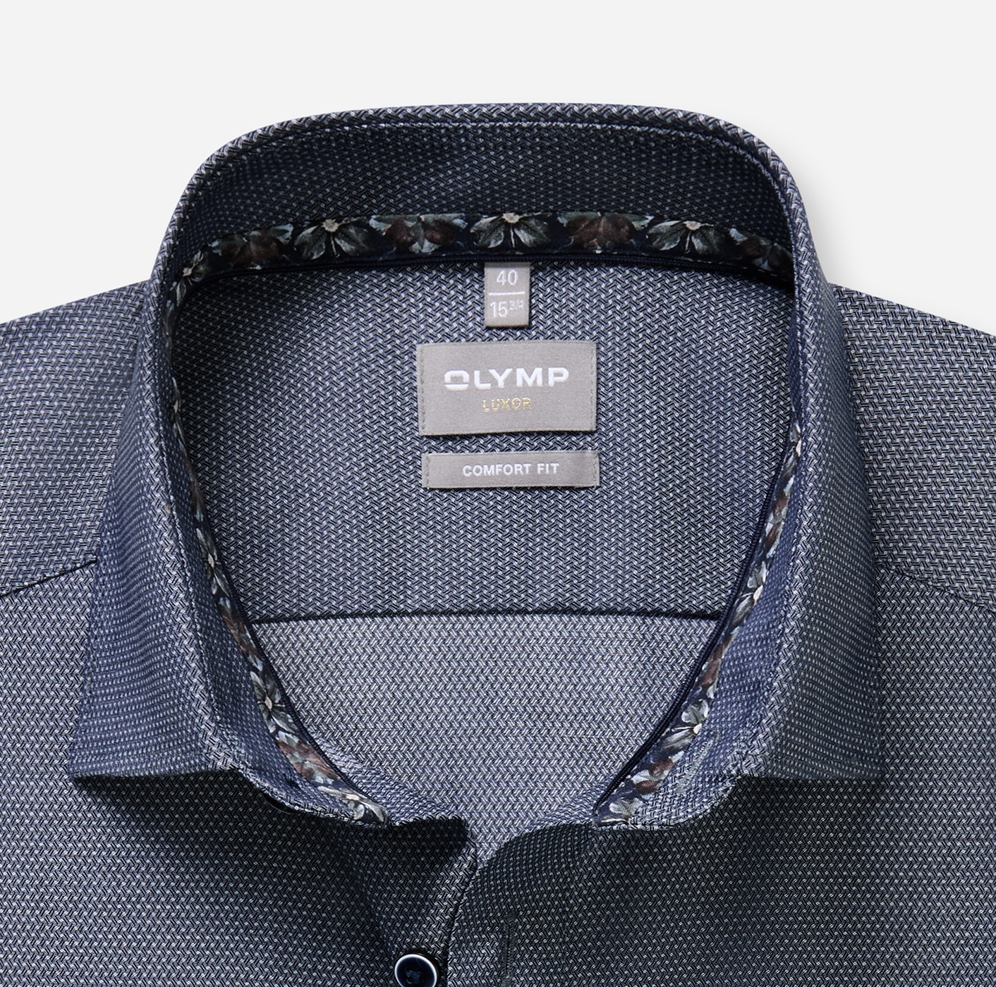 OLYMP Langarmhemd »Luxor« Businesshemd, comfort fit, New-Kentkragen