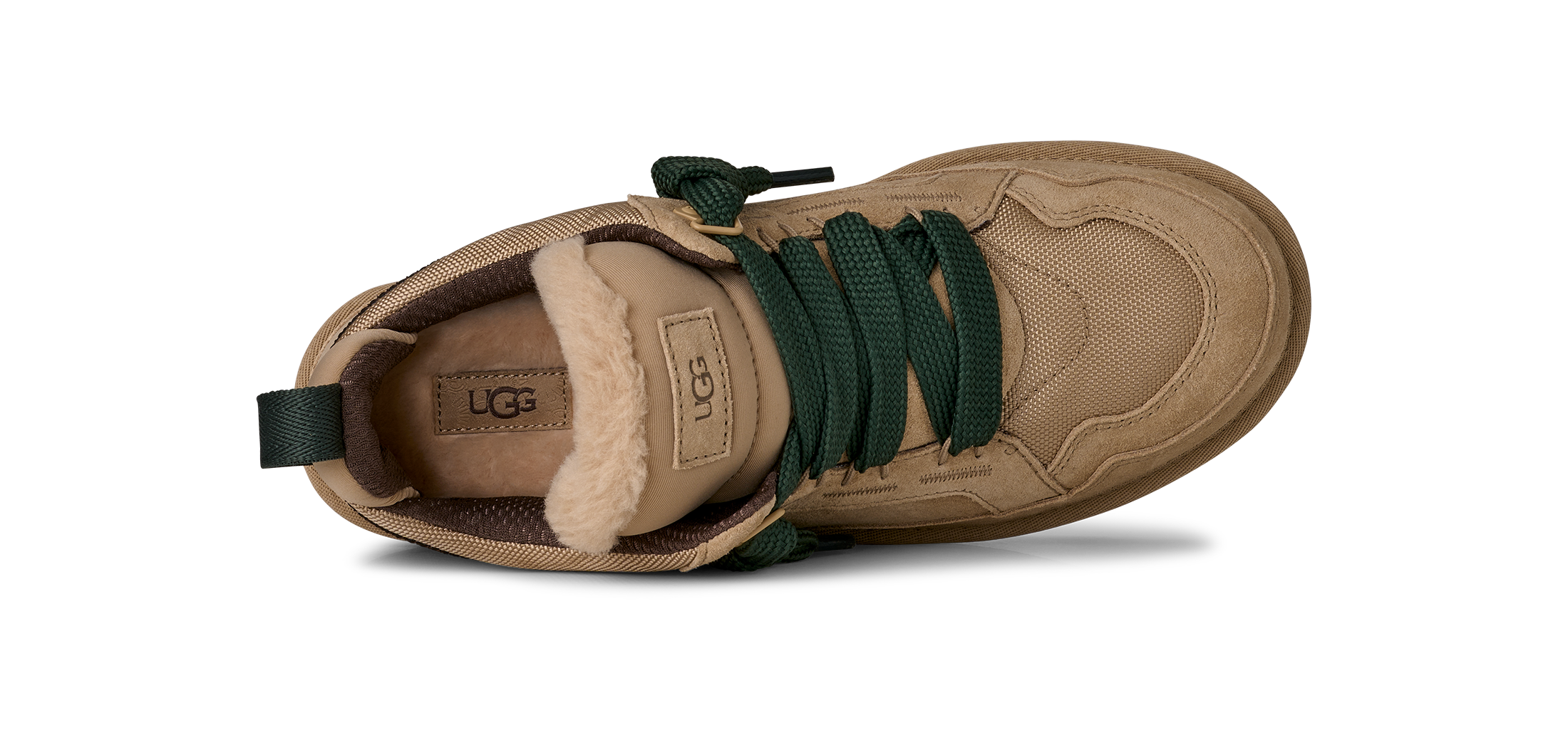 UGG Sneaker »M LOWMEL«  Halbschuh, Schnürschuh mit gepolstertem Schaftrand