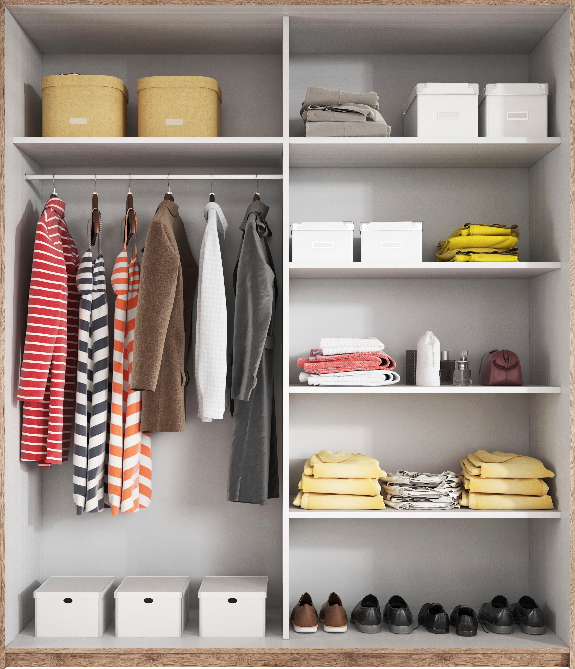 INOSIGN Schlafzimmer-Set »Beta Komplettschlafzimmer in 3 Farben und 2 Bettgrößen,«, (4 tlg.), FSC®-zertifizierter Holzwerkstoff, Made in Europe