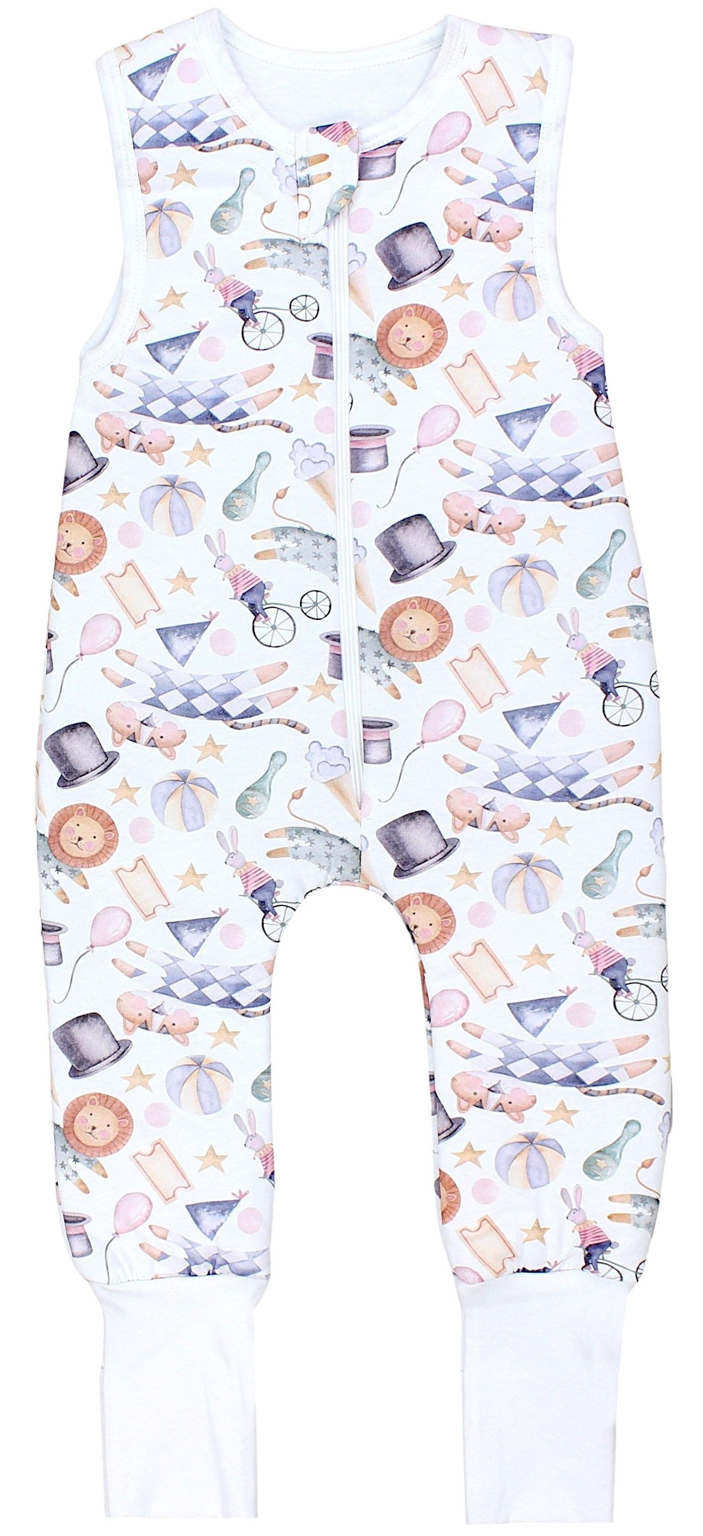 TupTam Babyschlafsack »Schlafsack mit Füßen Baby Ganzjahresschlafsack mit Beinen 2,5 Tog«