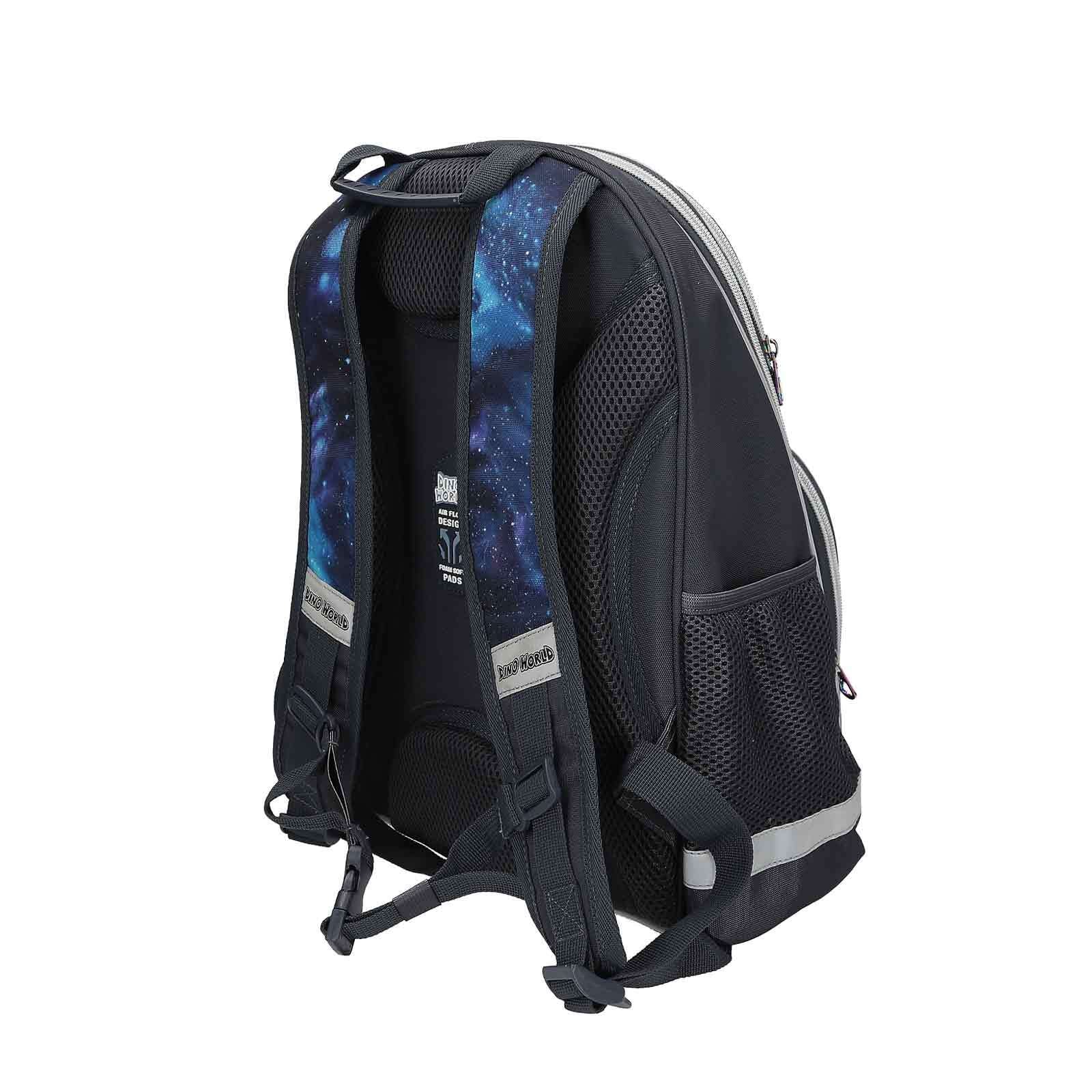 Depesche Rucksack »Schulrucksack GALAXY Dino World 16 x 33 cm grau-grün«
