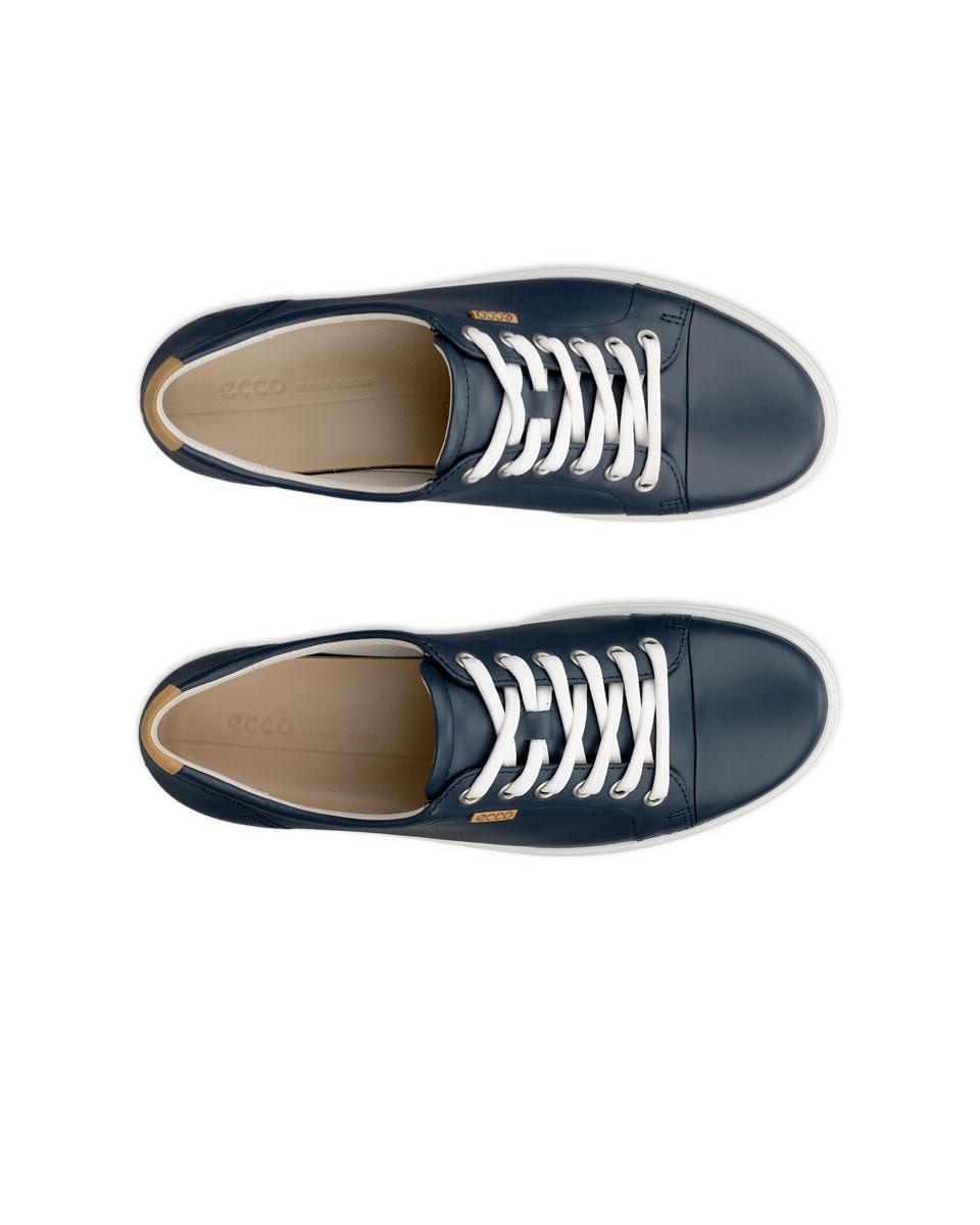 Ecco Sneaker »SOFT 7 W«, mit Label, Freizeitschuh, Halbschuh, Schnürschuh, schmale Form