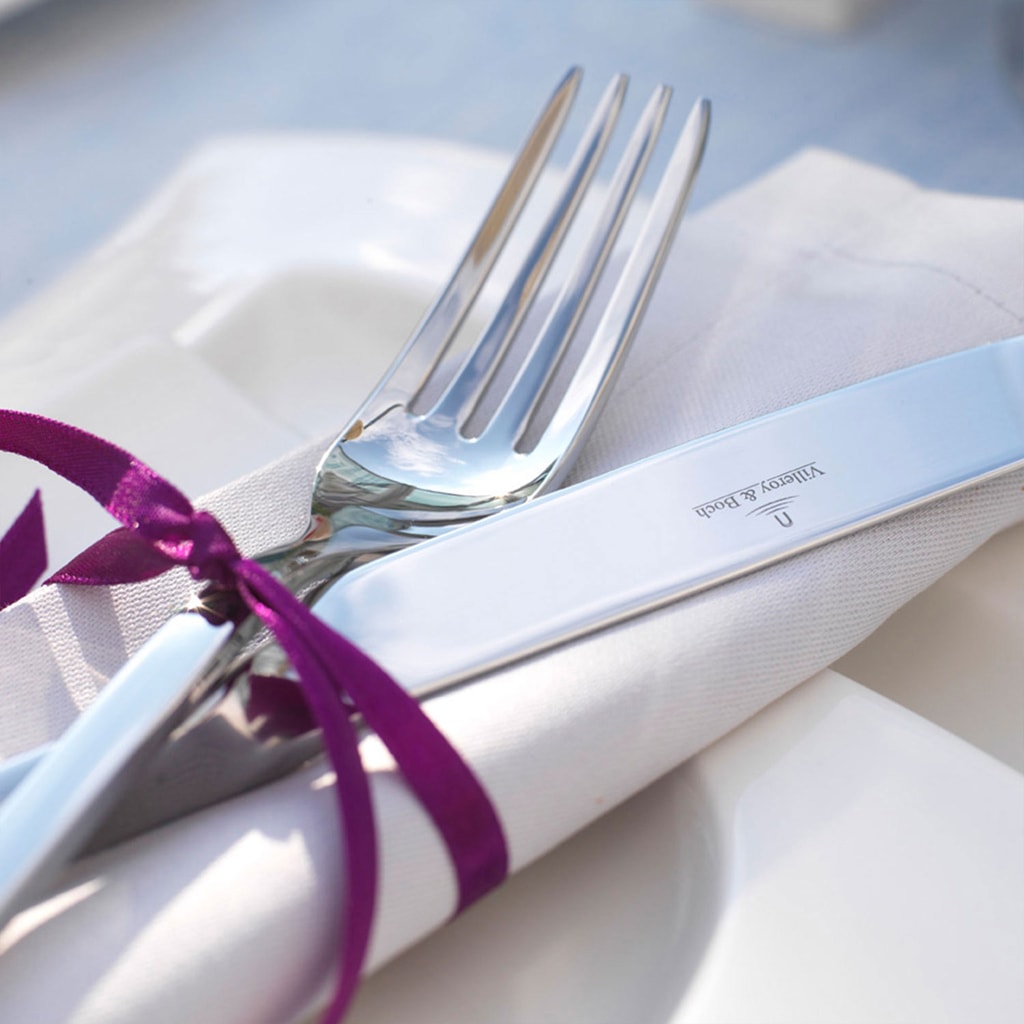 Villeroy & Boch Besteck-Set »Tafelbesteck NewWave 24er Set edelstahl« Spülmaschinenfest