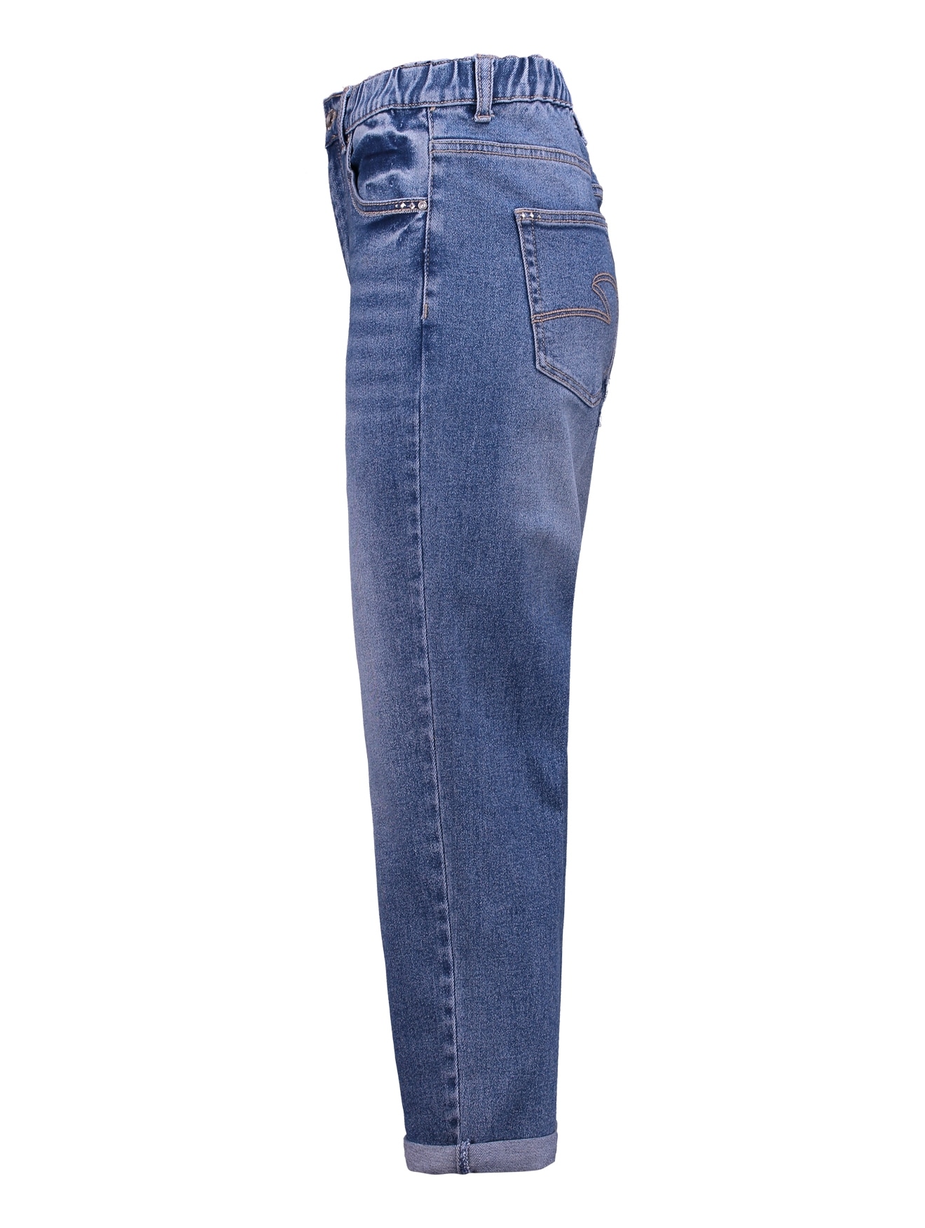 ZABAIONE High-waist-Jeans »Ma44rbella«, mit seitlichem Gummizug am Bund