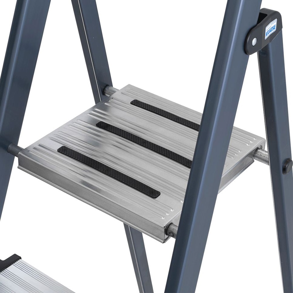 KRAUSE Stehleiter »Securo«, Alu eloxiert, 1x7 Stufen, Arbeitshöhe ca. 350 cm
