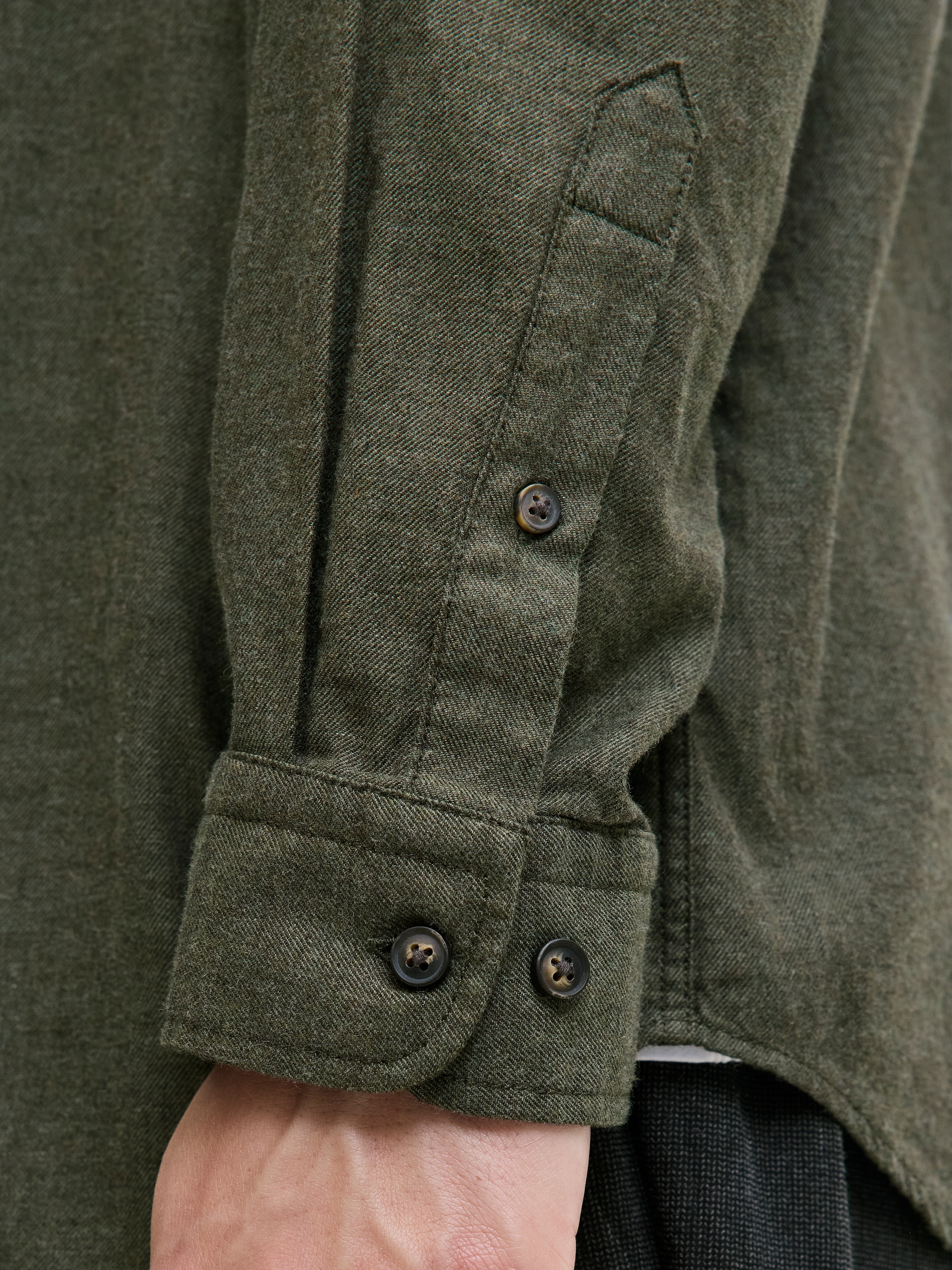 Jack & Jones PlusSize Langarmhemd »JJECLASSIC MELANGE SHIRT L/S SN PLS«