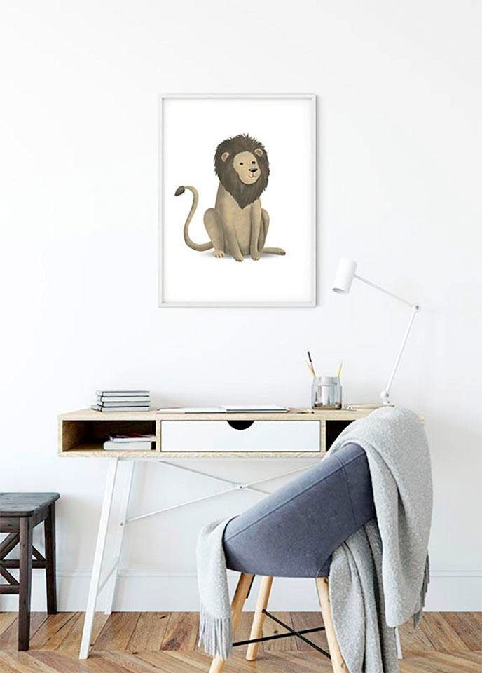»Cute Poster Komar St.), Wohnzimmer Lion«, Schlafzimmer, online 1 Animal bei (Packung, OTTO Kinderzimmer, Tiere,