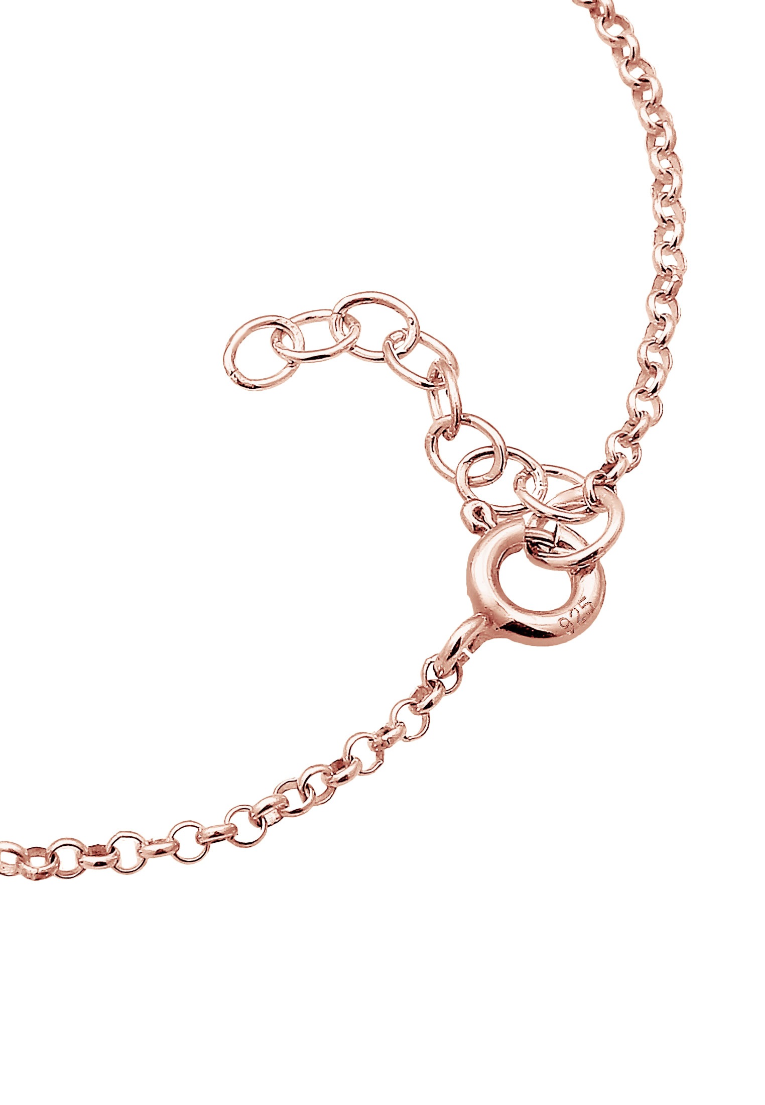 Elli Armkette »Armband Kinder Blumen Kristalle 925 Silber«