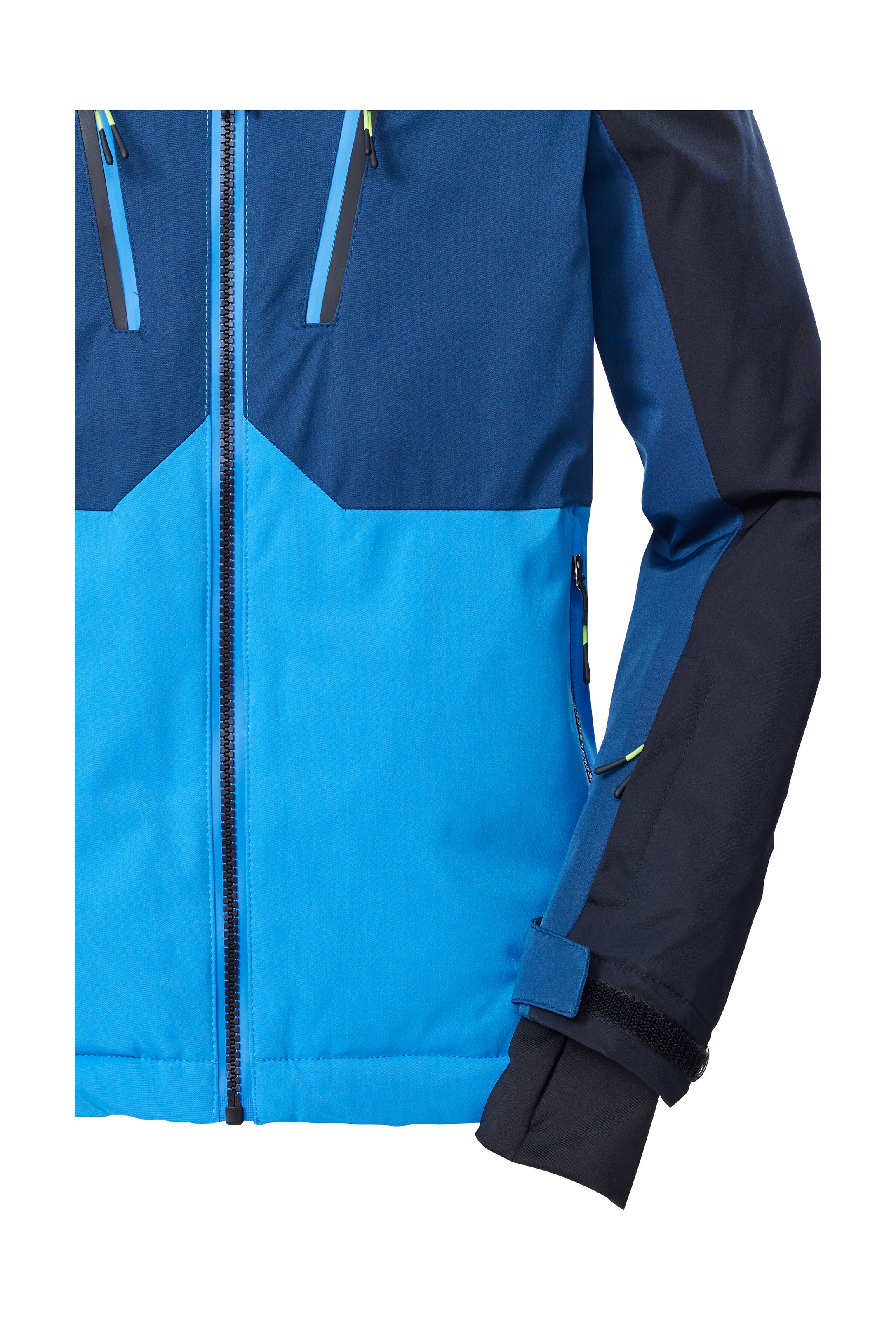 Killtec Skijacke »KSW 190 BYS SKI JCKT«, Killtec Kids Skijacke: wasserdicht, atmungsaktiv, Colourblock Design