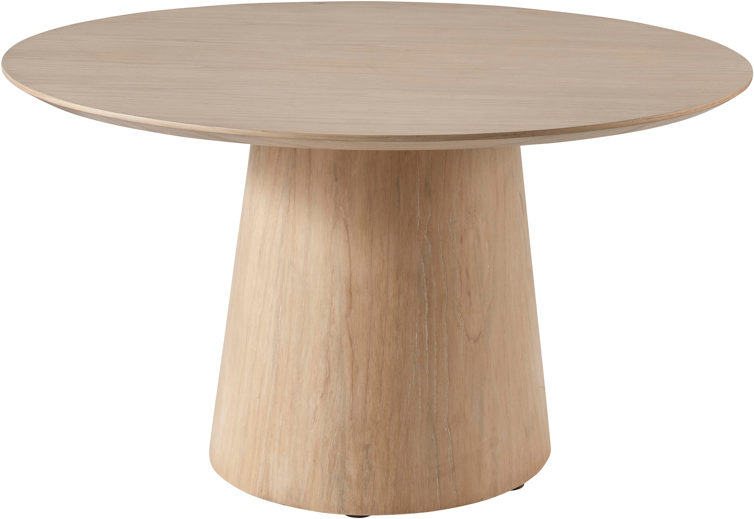 s.Oliver Couchtisch »Hemmon«, (1 St.), mit massivem Eschenfuß, edler Echtholzplatte, Durchmesser 80 cm