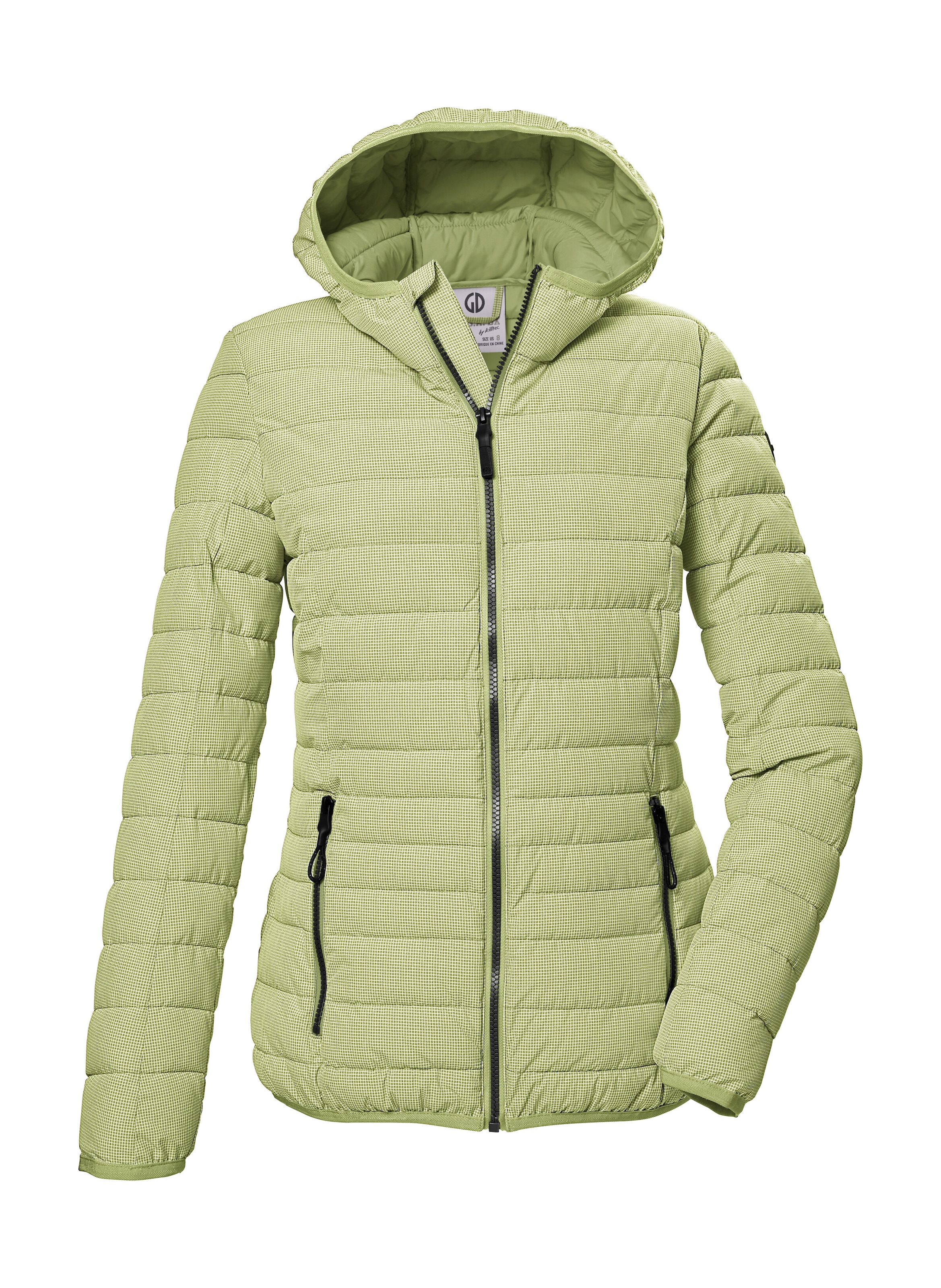 G.I.G.A. Dx By Killtec Damen Steppjacke »GS 65 WMN QLTD JCKT« Leichte Steppjacke: wasserabweisend in grün, Größe 40