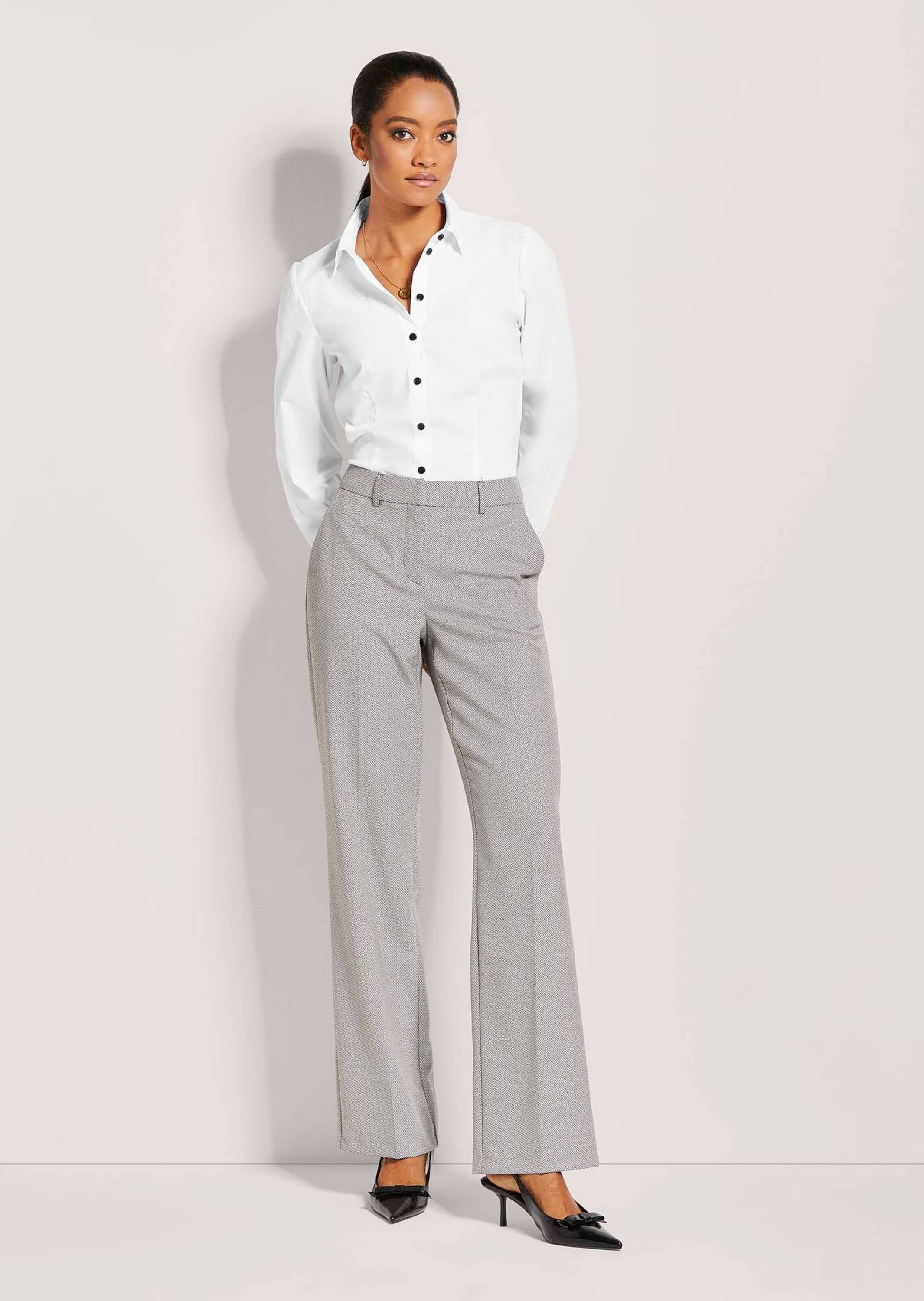 MADELEINE Bügelfaltenhose »Hose Weite Bügelfalten-Hose«