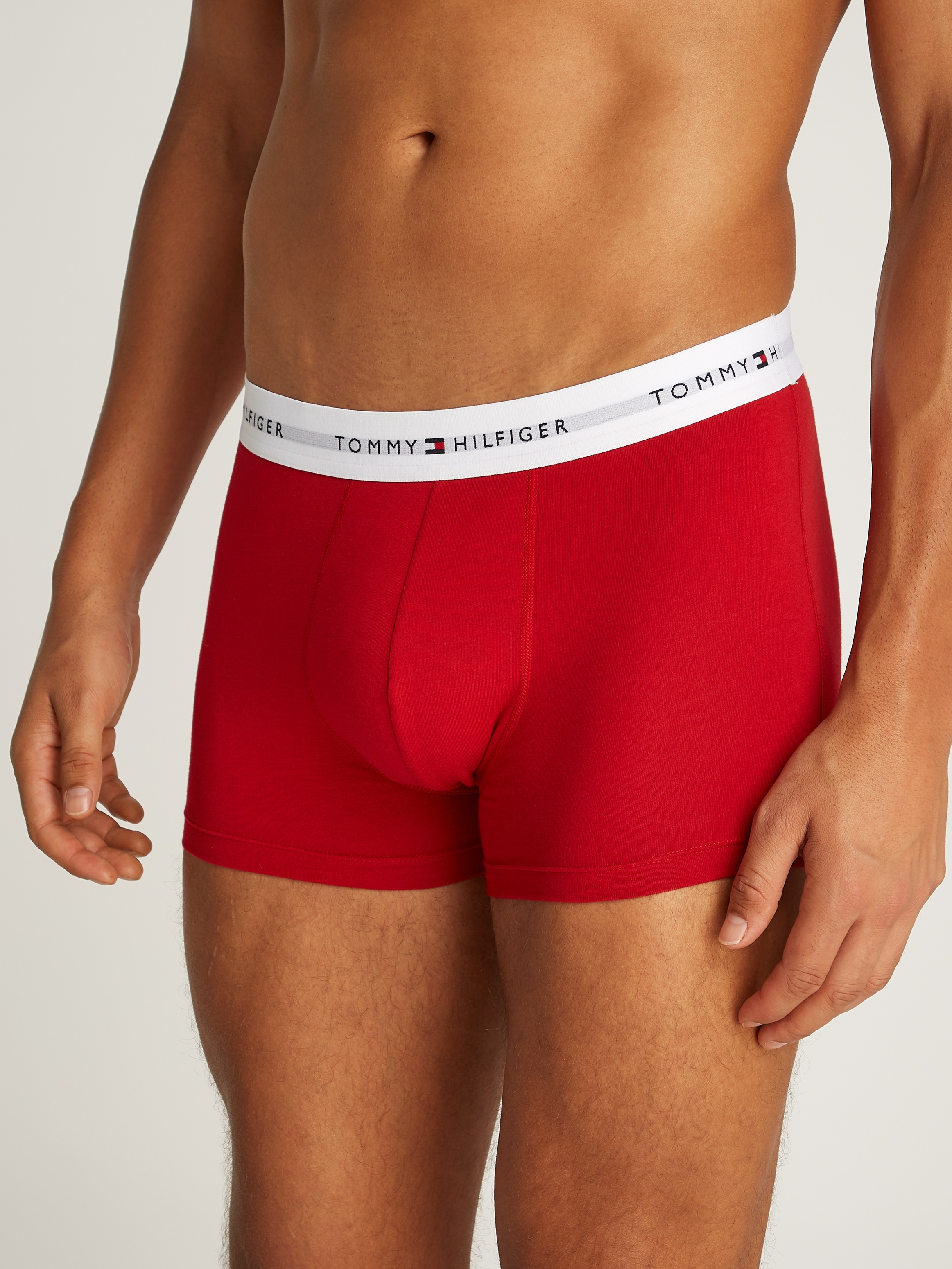 Tommy Hilfiger Underwear Trunk »5P TRUNK«, (Packung, 5 St., 5er-Pack), mit Logobund