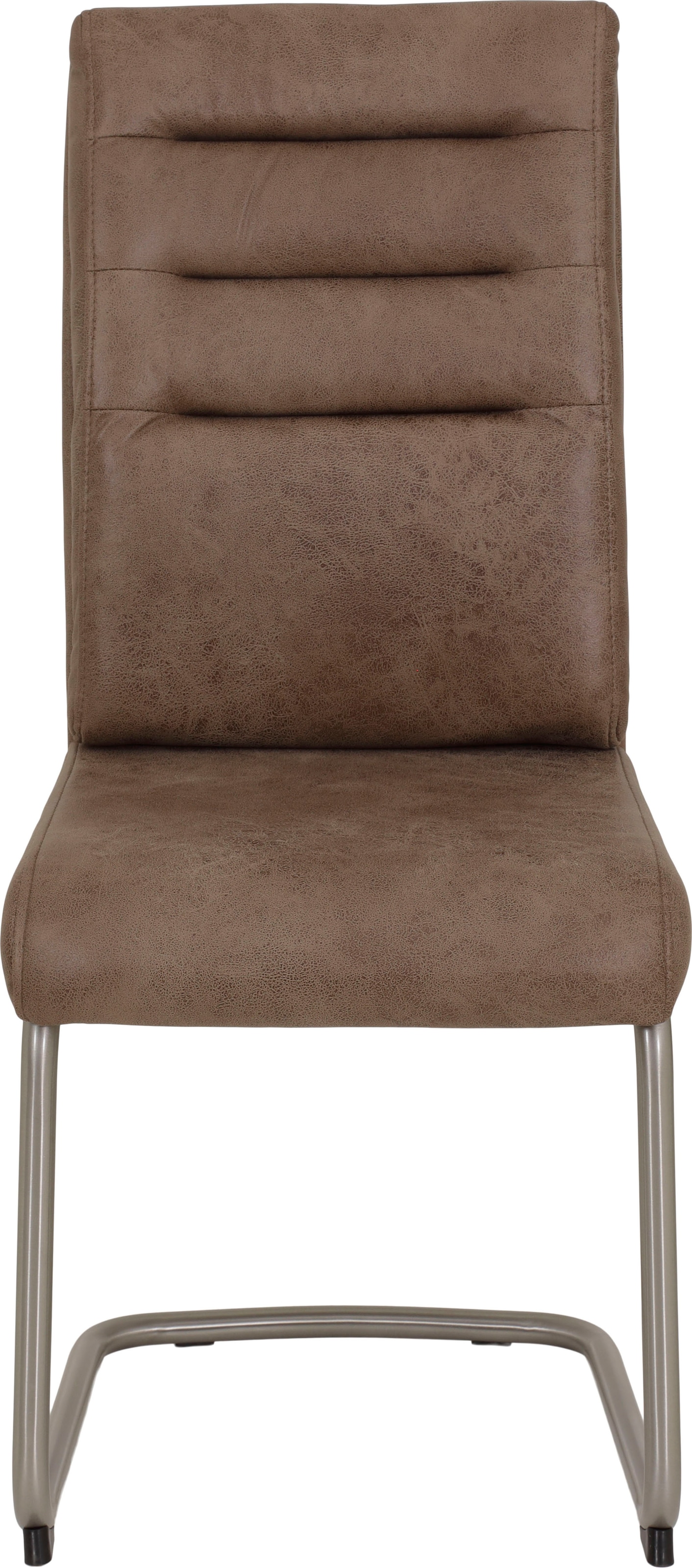 HELA Esszimmerstuhl »Paula Freischwinger« (Set) 2 Stk.mit Echtedelstahlgestell, 2 oder 4 Stück