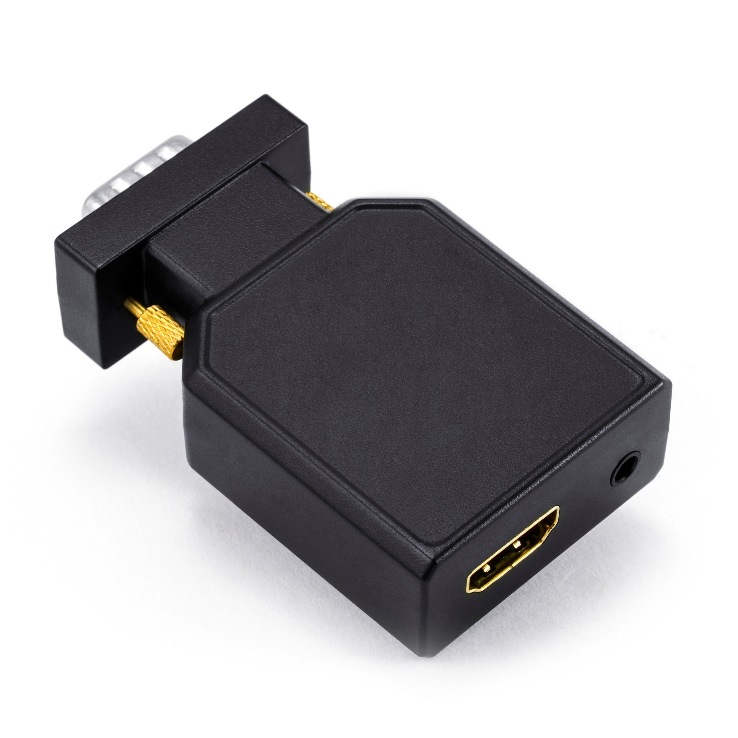 1080p VGA zu HDMI Video-/Audio Konverter »VGA Stecker + 3,5mm...