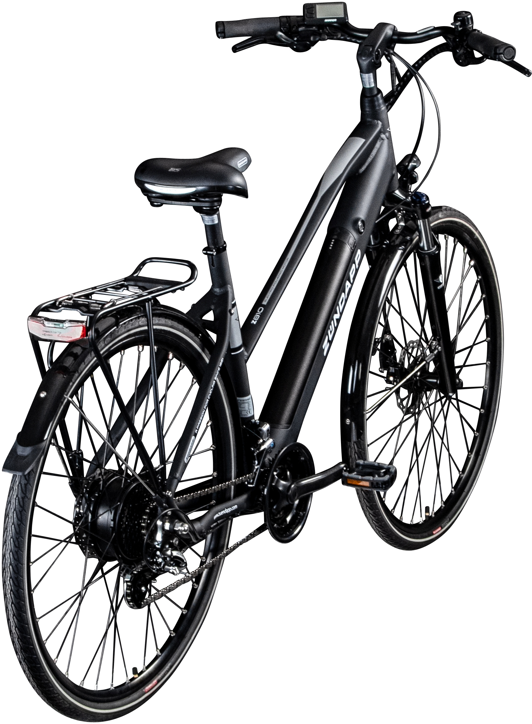 Zündapp E-Bike »Z810«, 24 Gang, Shimano, Altus RD-M310, Heckmotor 250 W, Pedelec, Elektrofahrrad für Damen