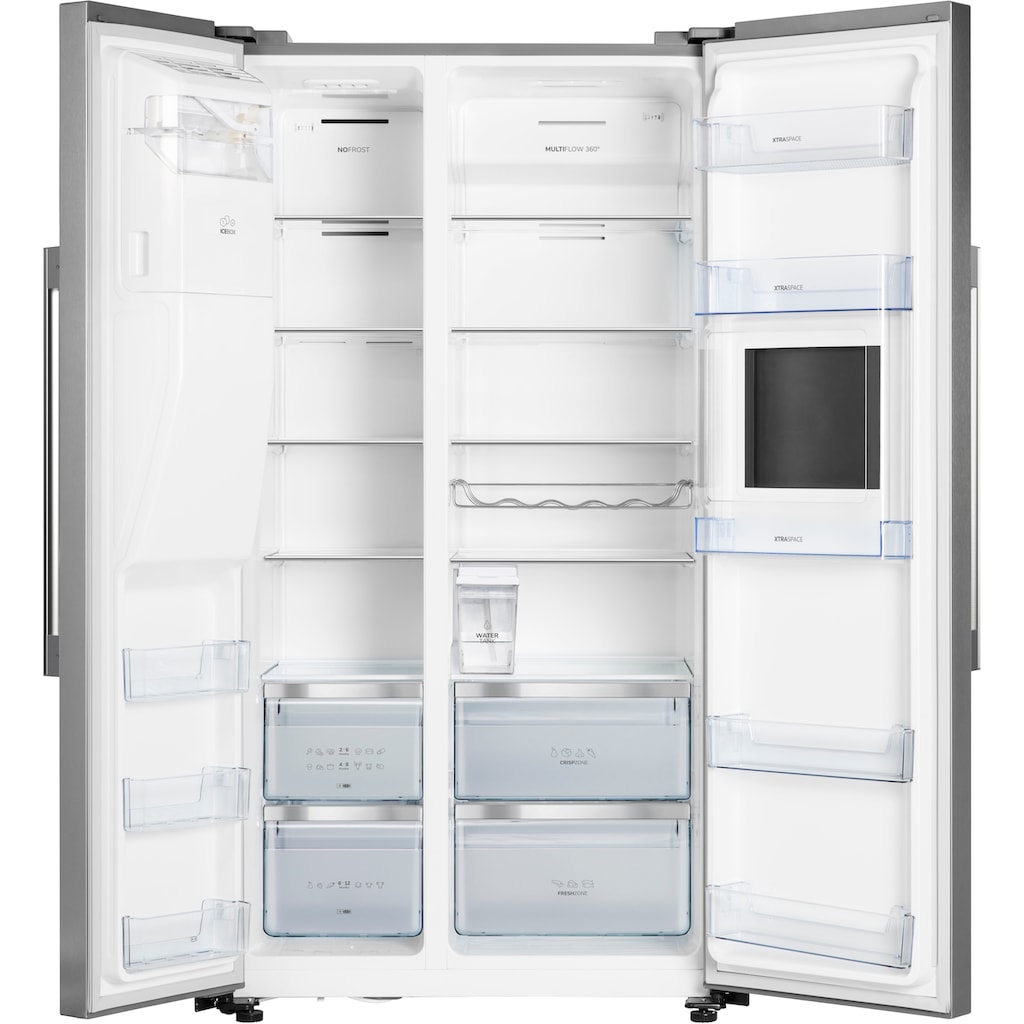 GORENJE Side-by-Side, NRS9EVXB1, 179 cm hoch, 91 cm breit