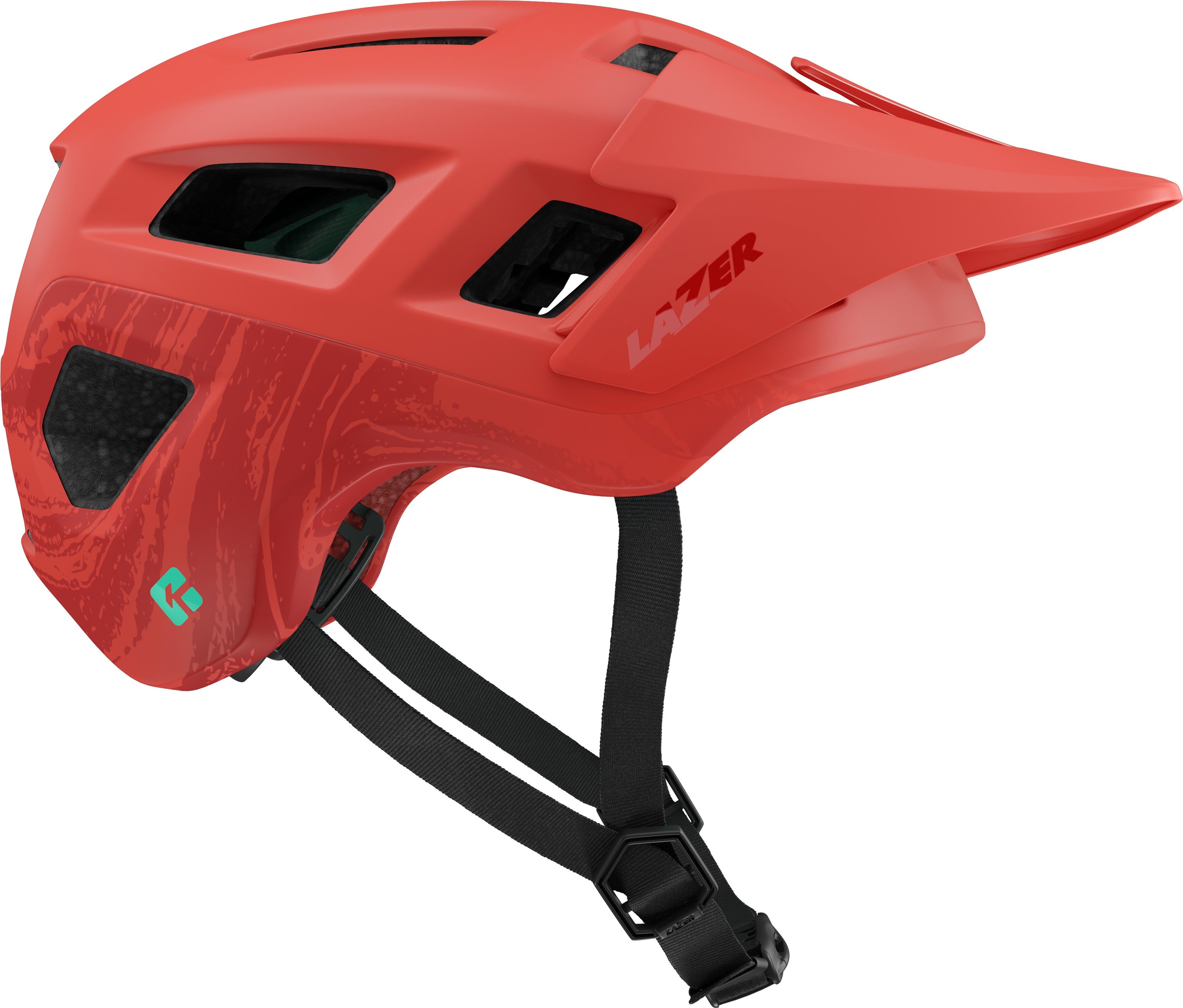 Fahrradhelm »MTB-Helm Coyote KinetiCore, Matte Tangerine«