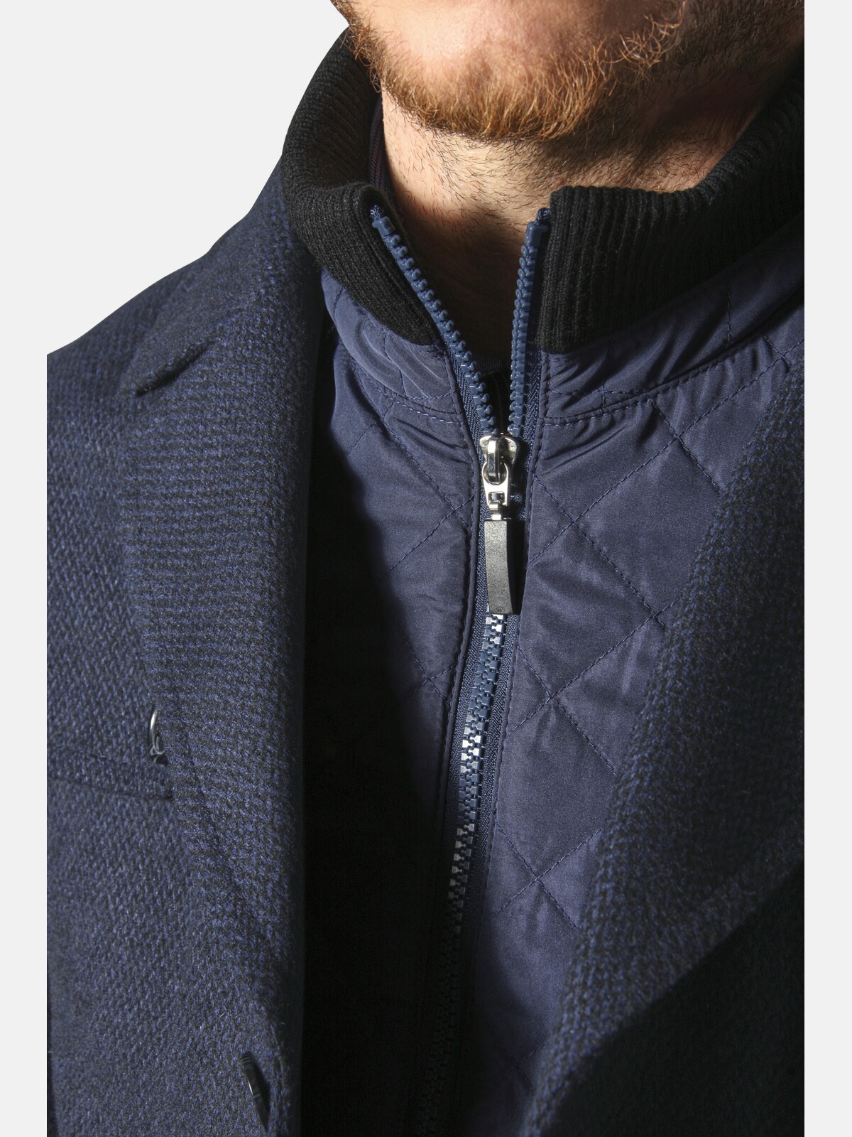 Jan Vanderstorm Langjacke »Jacke TJORVE«, (1 St.), mit abnehmbaren Stehkragen