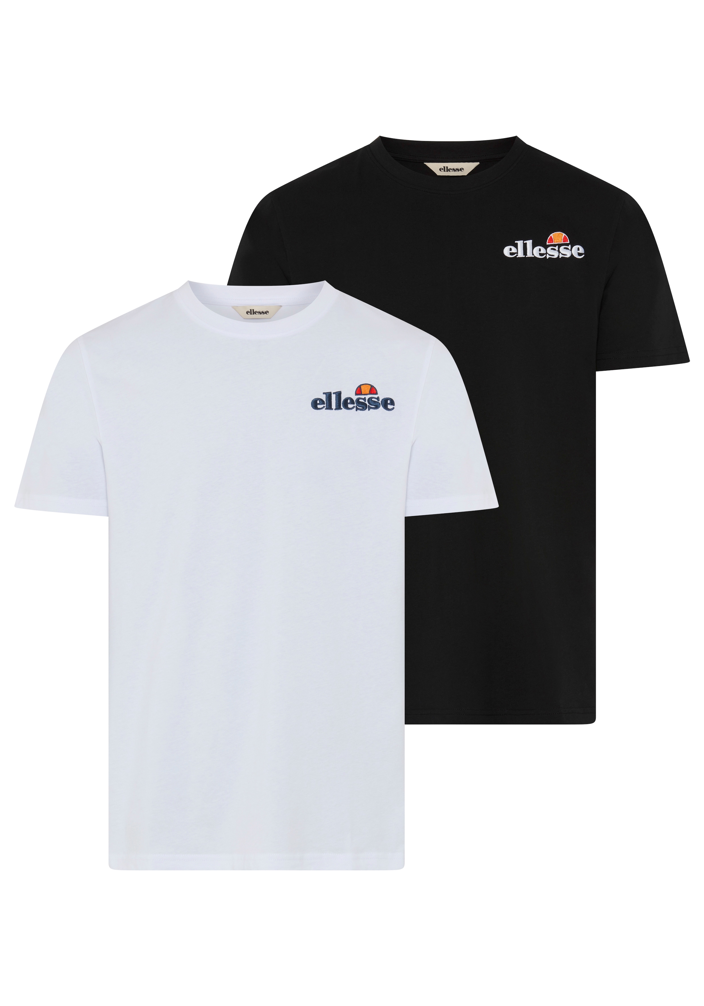 Ellesse T-Shirt »VOODOO TEE SET« Packung, 2 für Erwachsene, sportlicher Stil, für Freizeit und aktive Tage