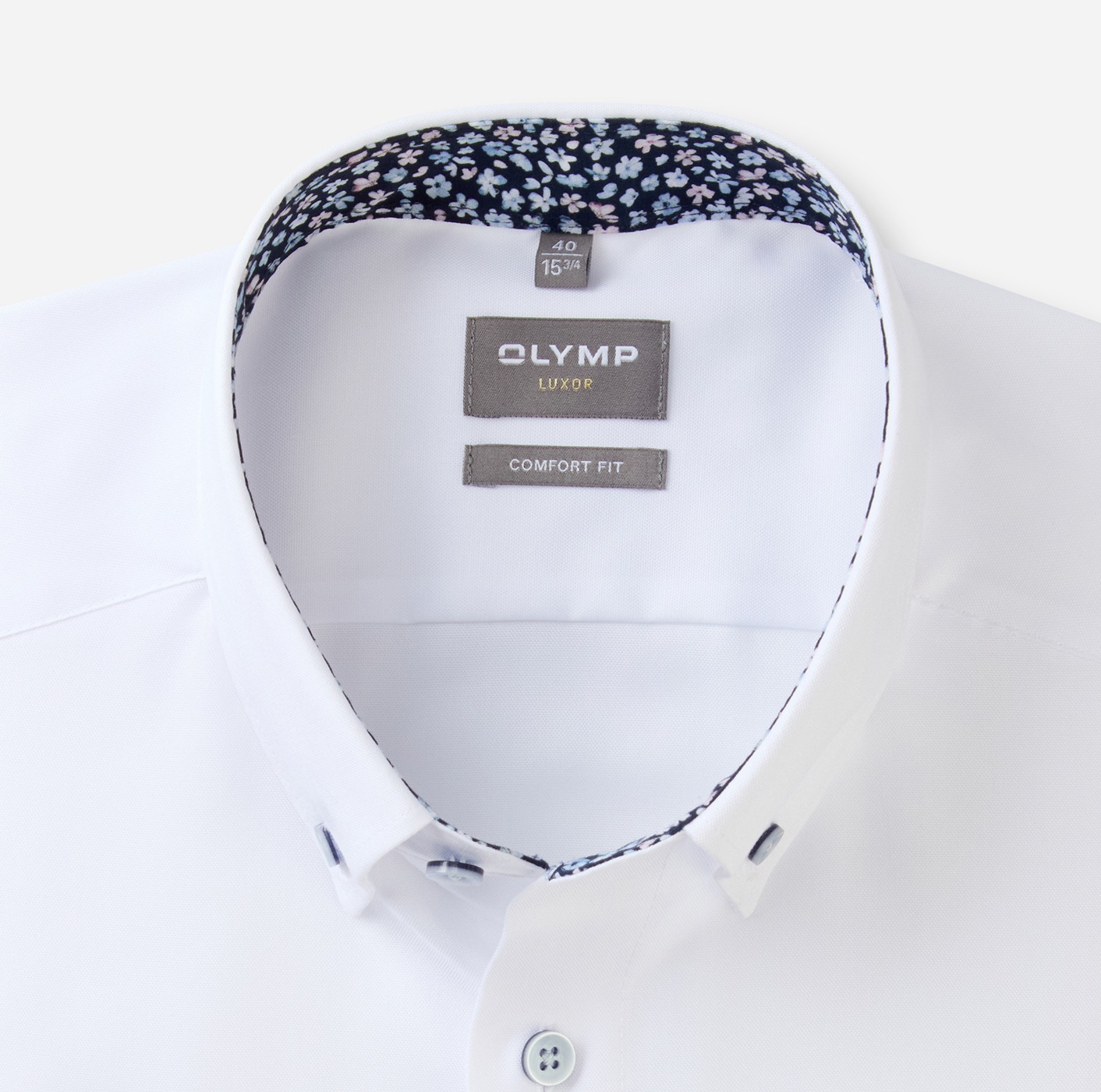 OLYMP Langarmhemd »Luxor« Businesshemd, comfort fit, Button-down-Kragen