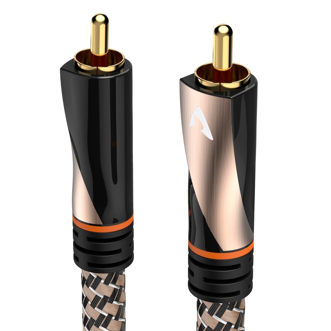 AVINITY Digitales Cinch-Kabel, Gewebe, vergoldet
