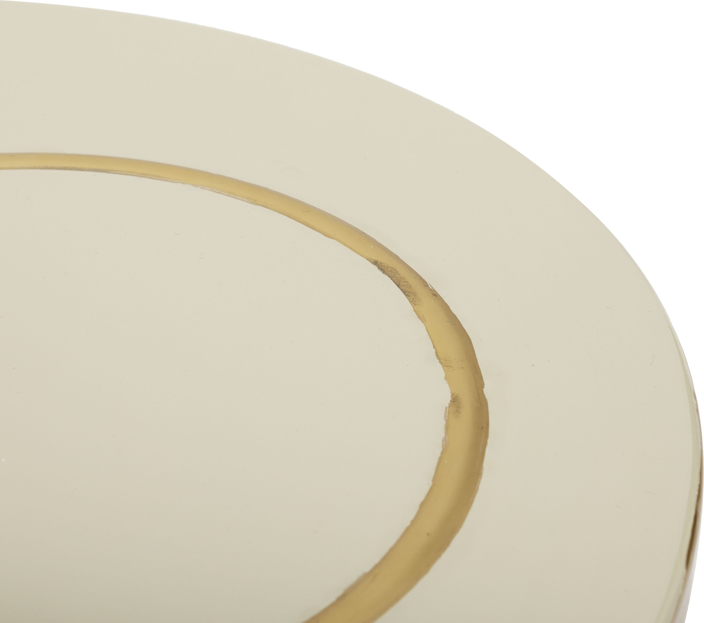 Kayoom Beistelltisch »Art Deco 2325, Beistelltisch aus Eisen, dekoratives Design« 1 Stk. tlg. Handarbeit, lackierter Tisch mit Metalleffekten, dekorativ