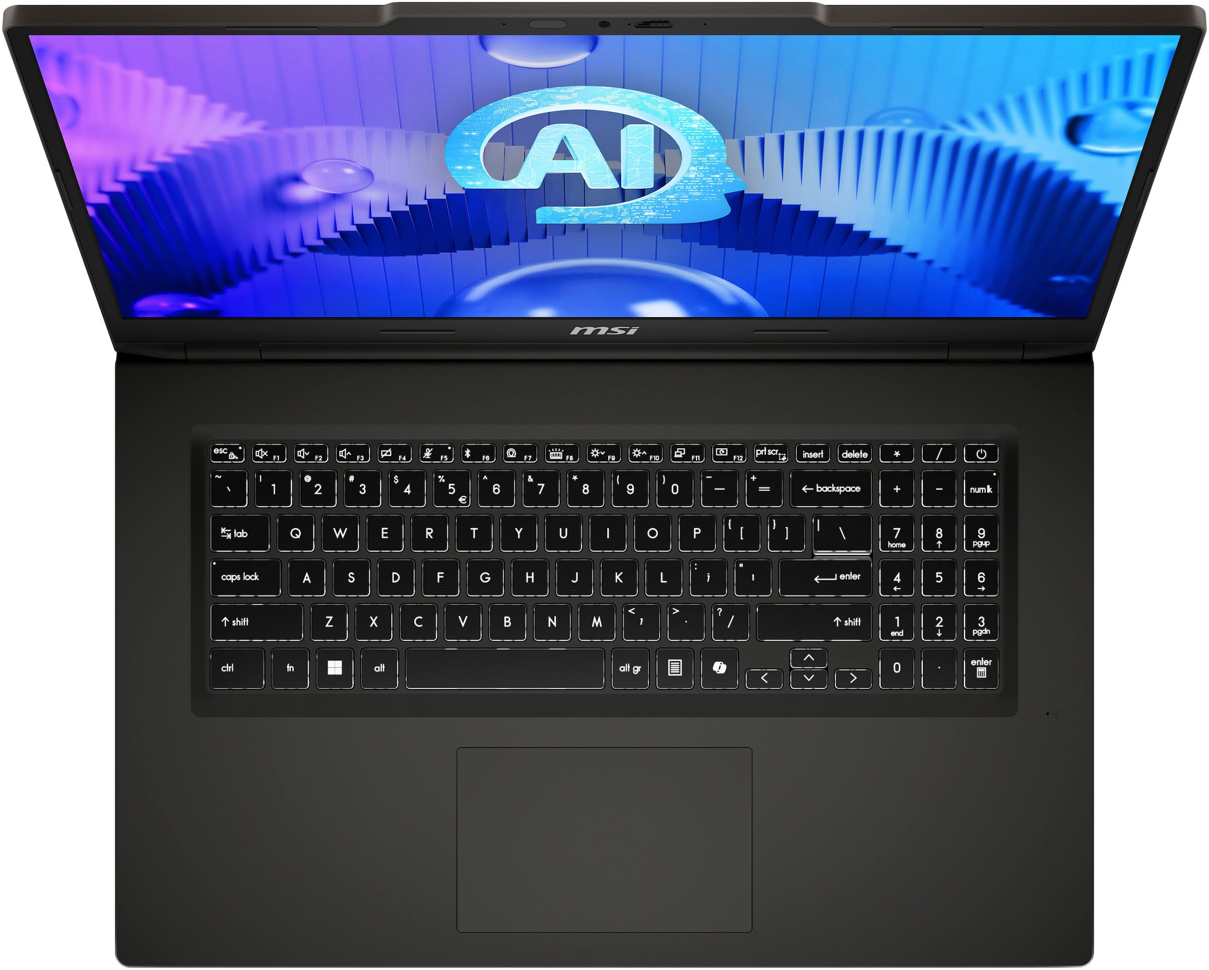 MSI Notebook »Venture Pro 17 AI A1UDXG-017« 43,9 cm / 17,3 ″ Intel Core Ultra 5 GeForce RTX 3050 1.000 GB SSD