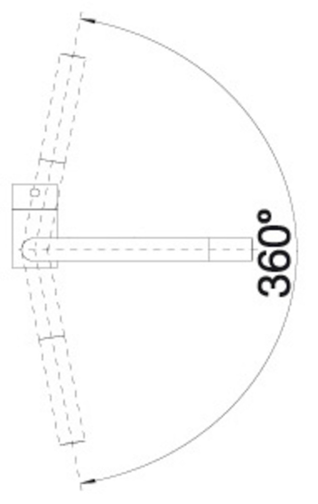 Blanco Küchenarmatur »LINUS«, Rohrauslauf