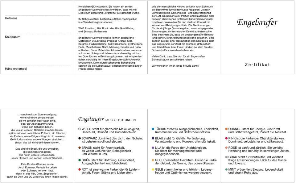 Engelsrufer Collierkettchen »Ankerkettengliederung, 2,85 mm breit, ERN-XX-A, ERN-XX-AG, ERN-XX-AR«