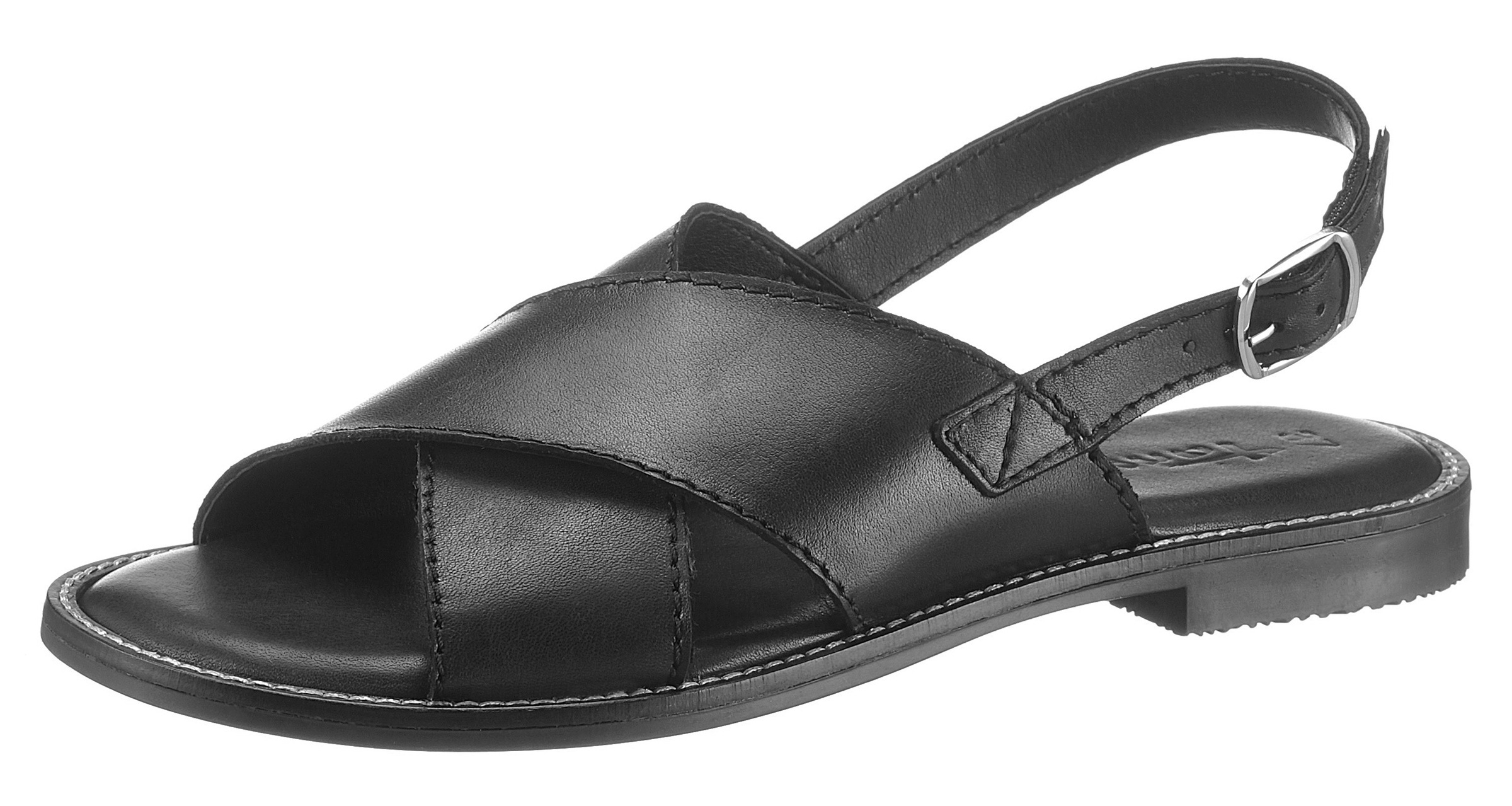 TAMARIS Sandalette aus Veloursleder mit TOUCH it-Fußbett in Grau / Schwarz  online kaufen (1331025) ▷ Peek \u0026 Cloppenburg