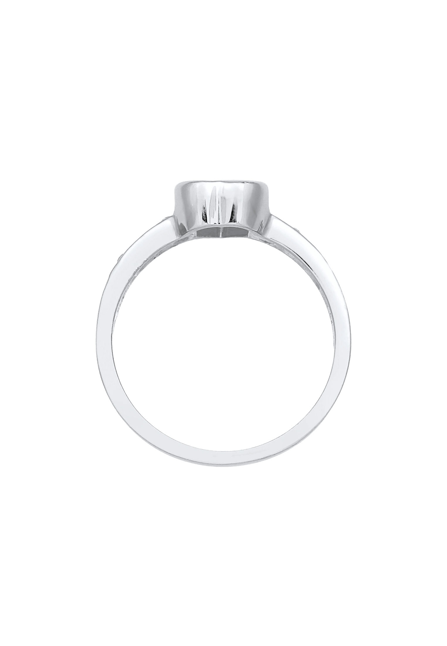Elli Fingerring »Ring Herz Zirkonia Symbol Verlobung 925 Silber«