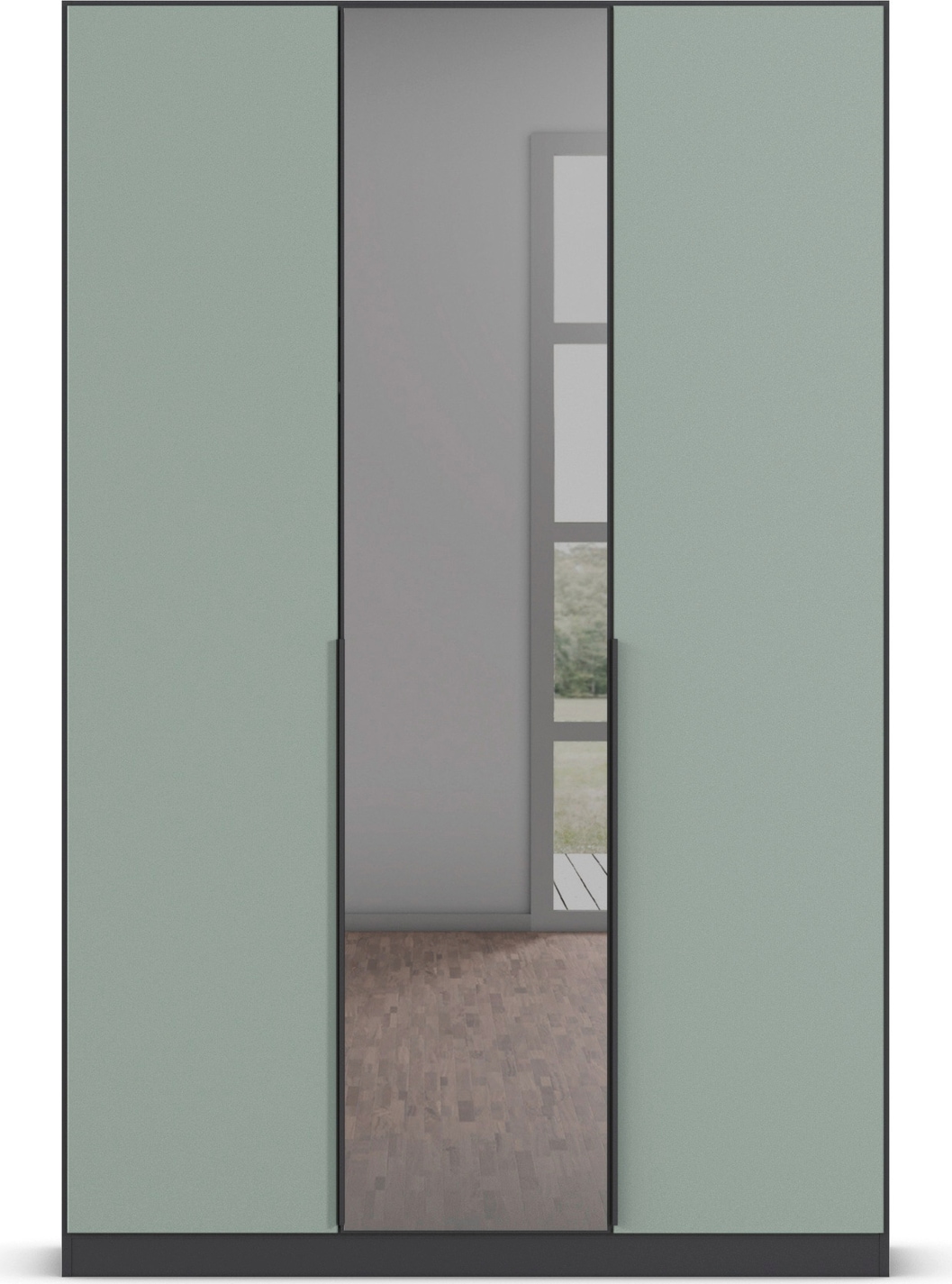 INOSIGN BY RAUCH Drehtürenschrank »Ferris Schrank Breite 2,10m BESTSELLER Schlafzimmerschrank«, Kleiderschrank mit Spiegel in den Ausführungen BASIC/CLASSIC/PREMIUM
