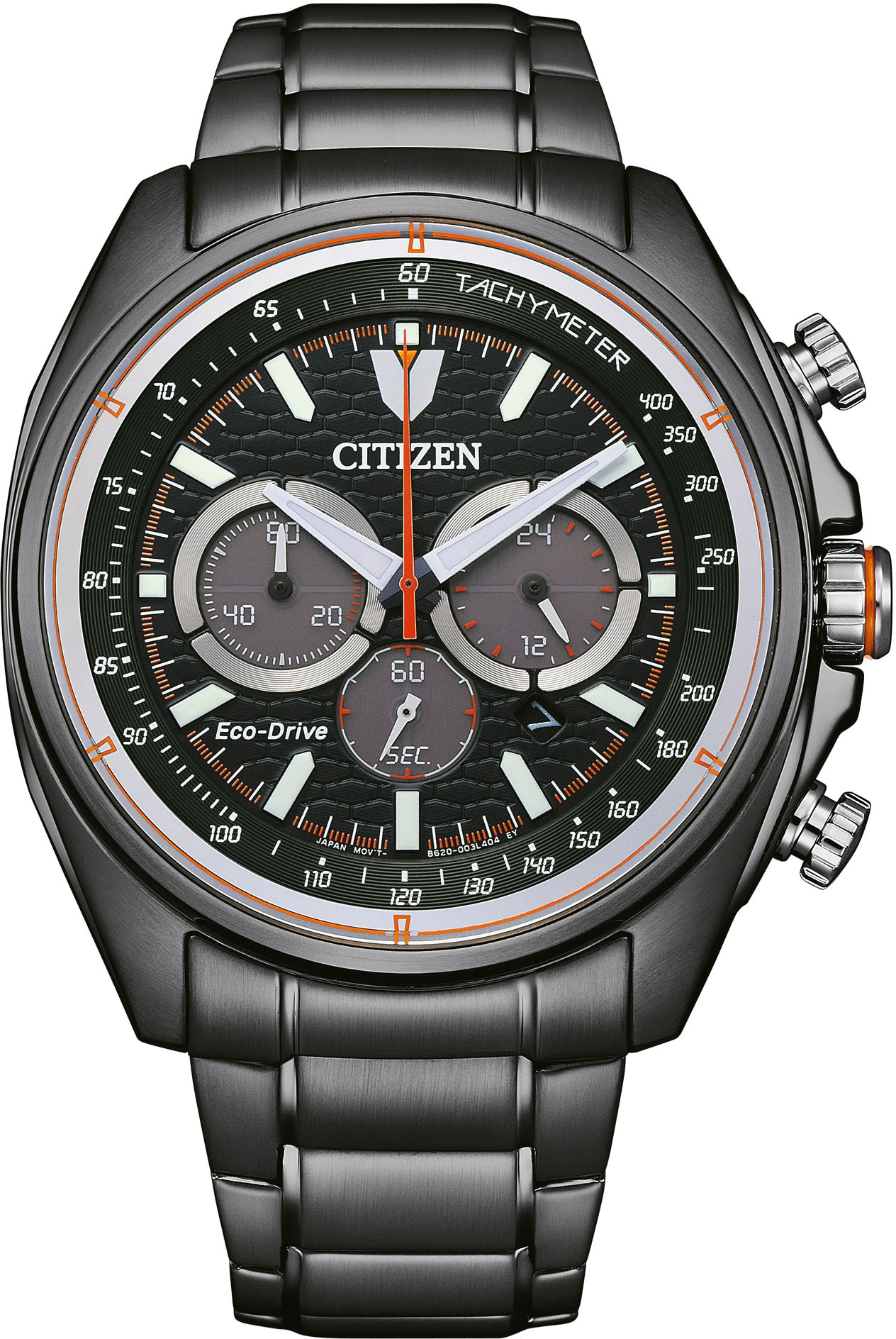 Chronograph »CA4567-82H«, Armbanduhr, Herrenuhr, Solar, Stoppfunktion, Edelstahlarmband