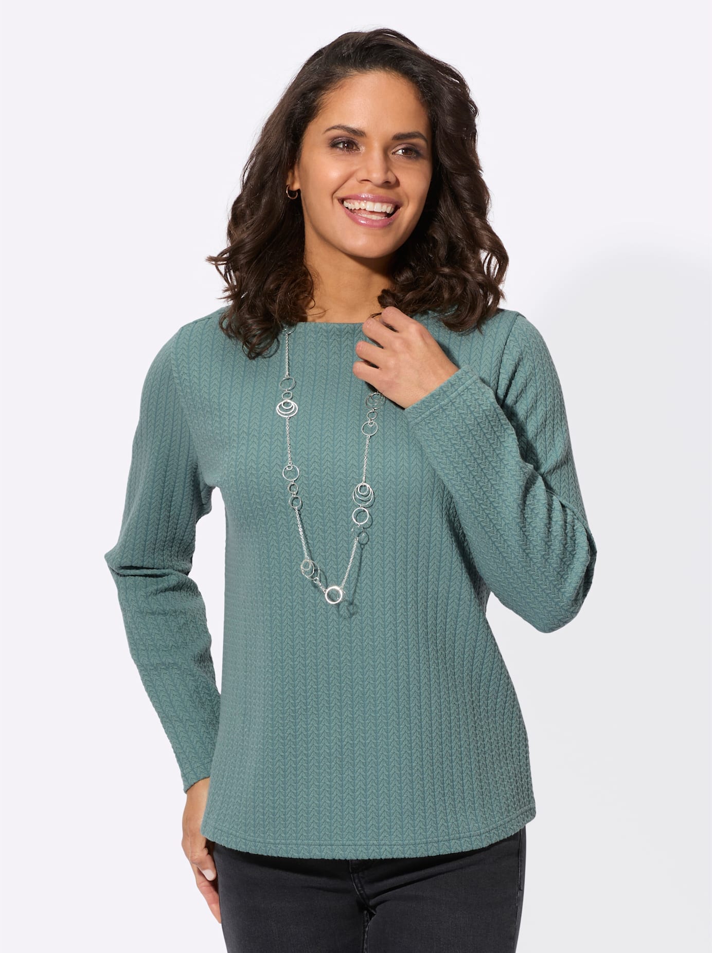 Casual Looks Langarmshirt »Langarm-Shirt«, (1 tlg.)