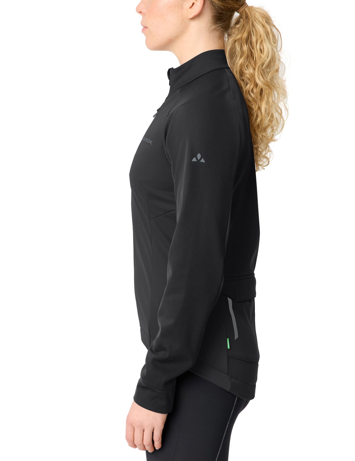 VAUDE Softshelljacke »WOMEN'S POSTA SOFTSHELL JACKET II« für Radsport und Pendeln, mit Unterarmreißverschlüssen