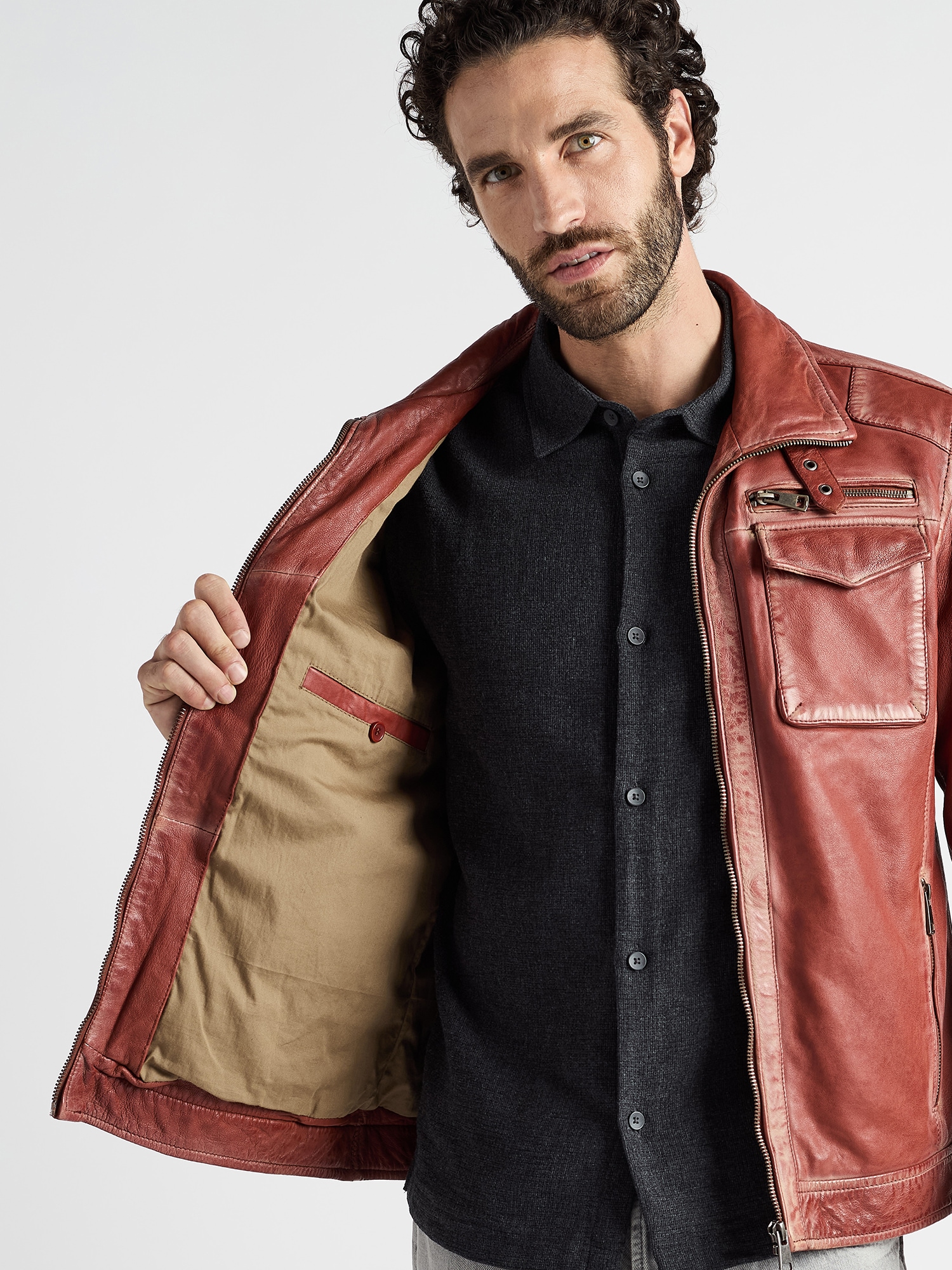 JCC Bikerjacke »Lederjacke 31020345«