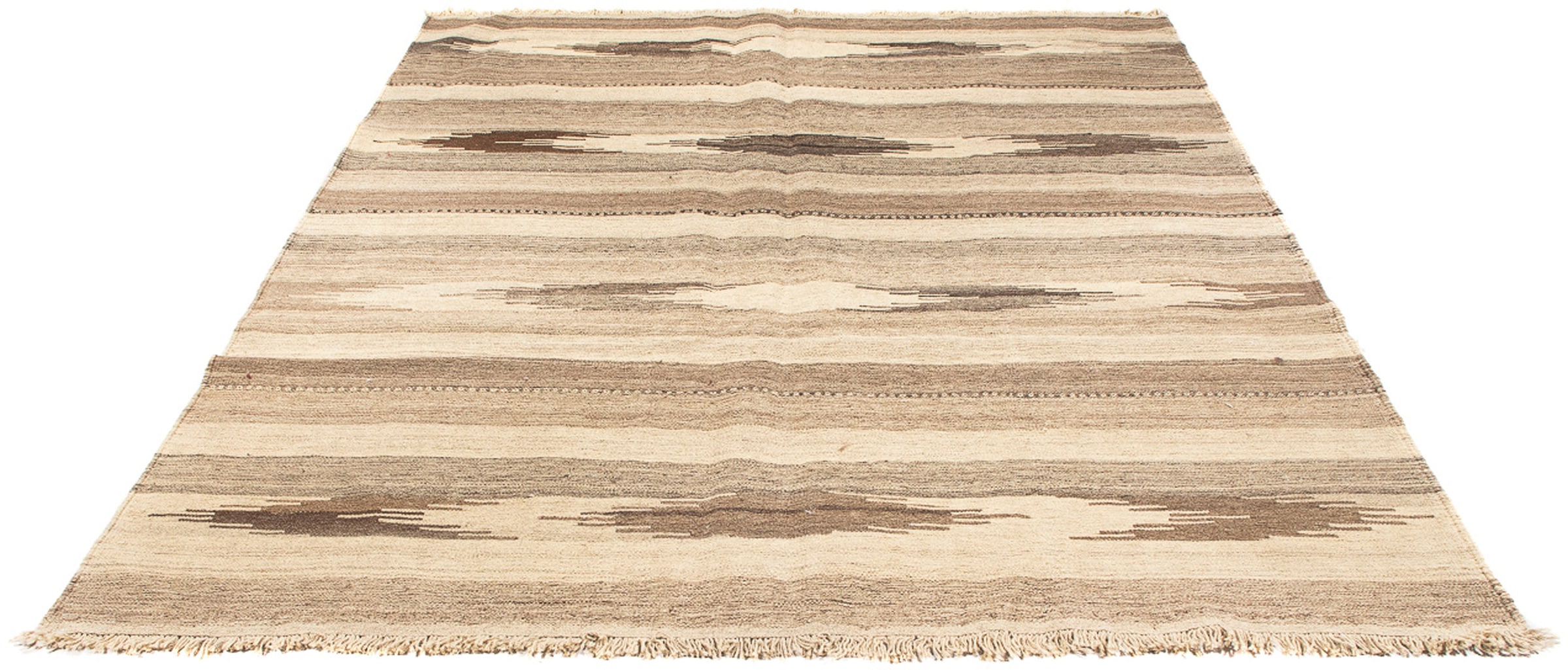 morgenland Wollteppich »Kelim - Oriental - 245 x 175 cm - mehrfarbig«,  rechteckig, Wohnzimmer, Einzelstück kaufen bei OTTO